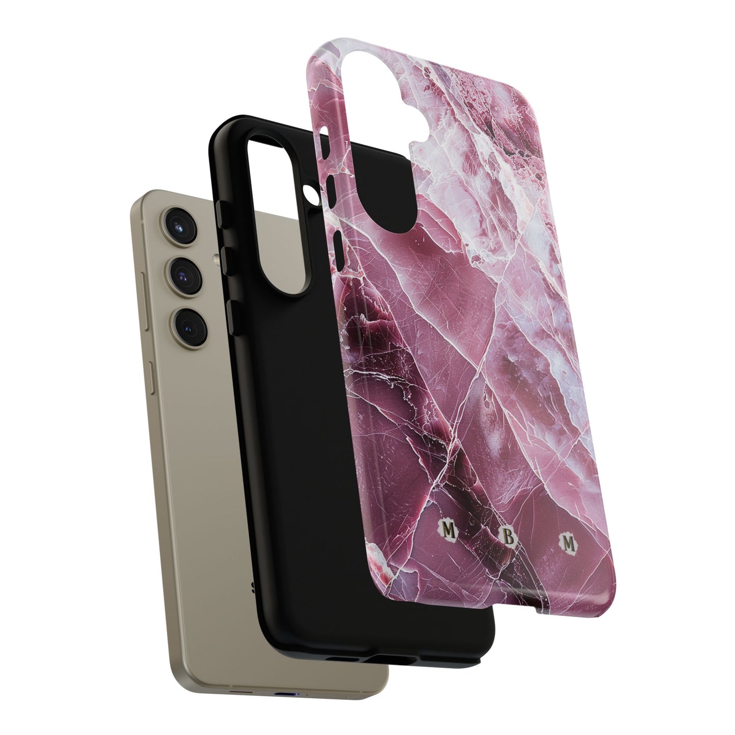 Pink Marble Samsung Galaxy S Tough Case