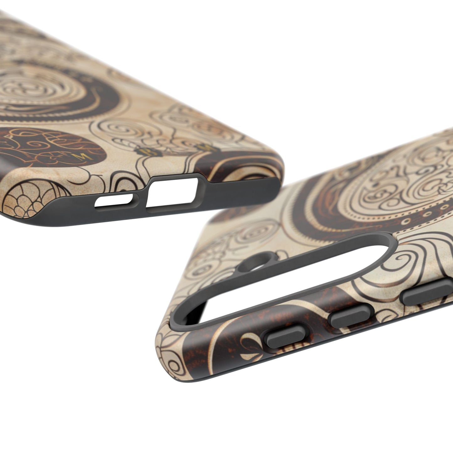 Sepia Scroll Samsung Galaxy S Tough Case