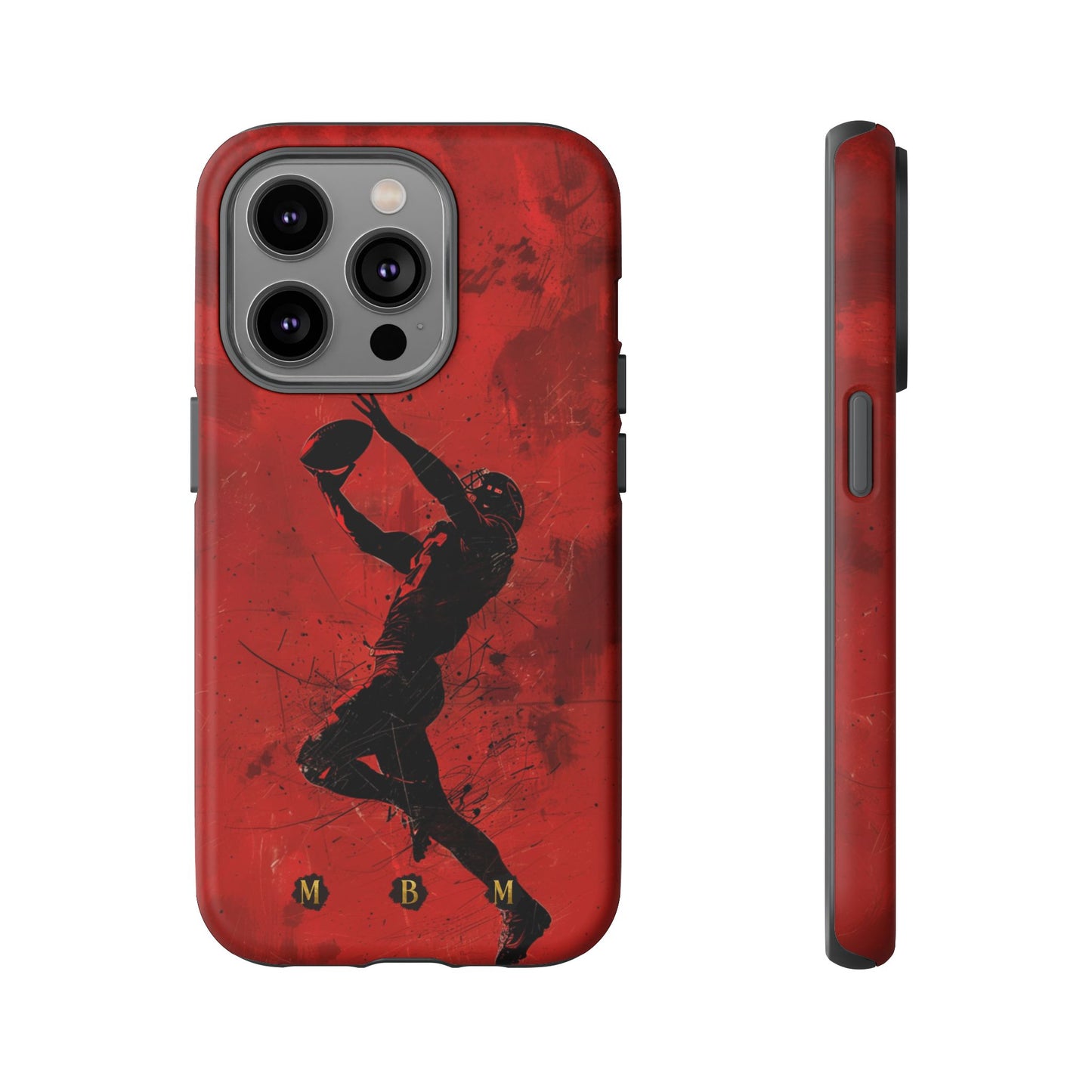 Red 1st & 10 iPhone Tough Case