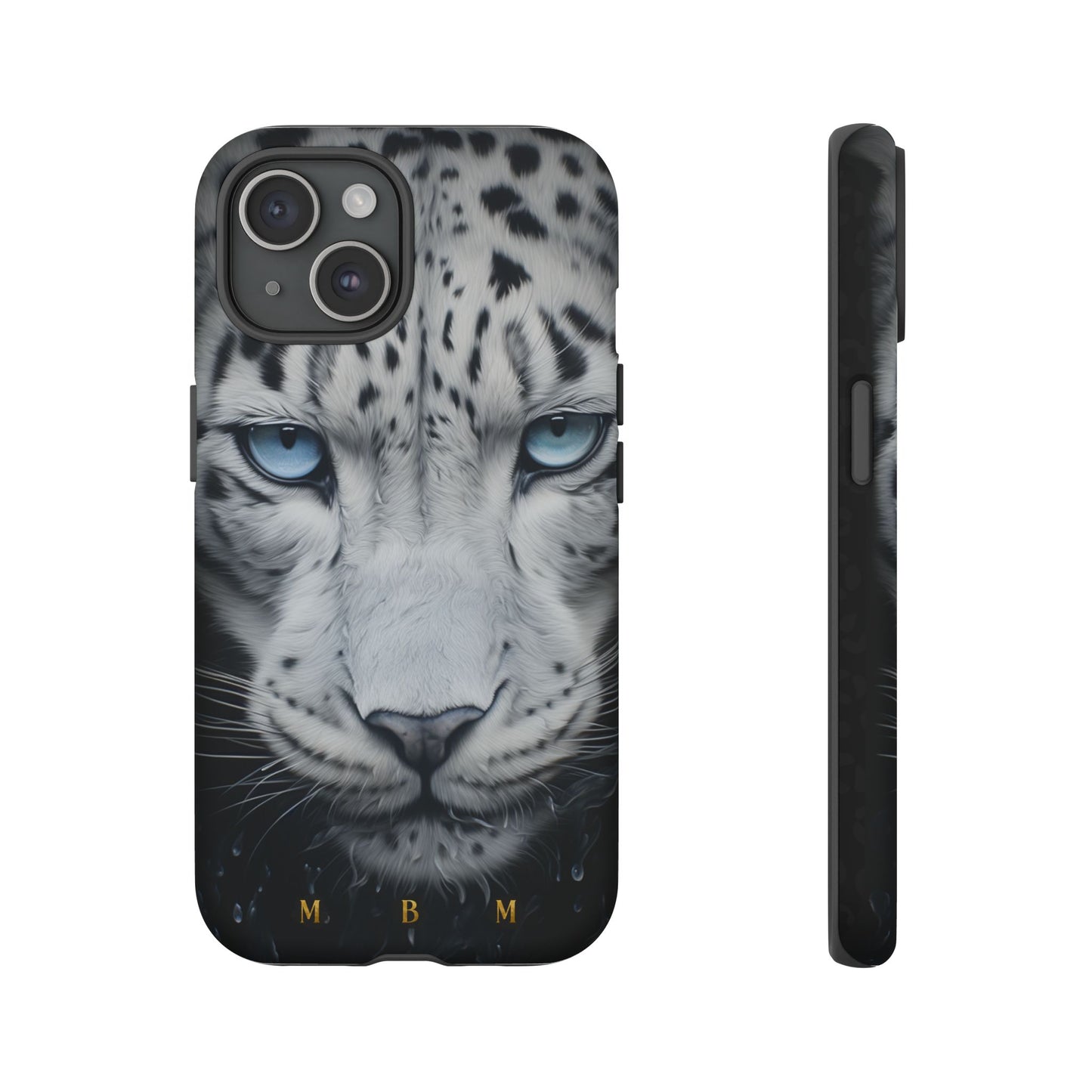 White Leopard iPhone Tough Case