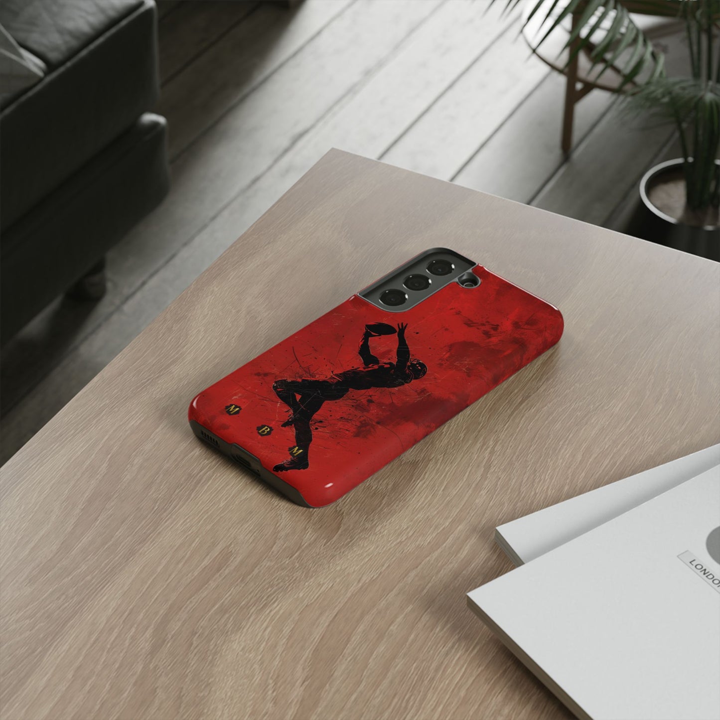 Red 1st & 10 Samsung Galaxy S Tough Case
