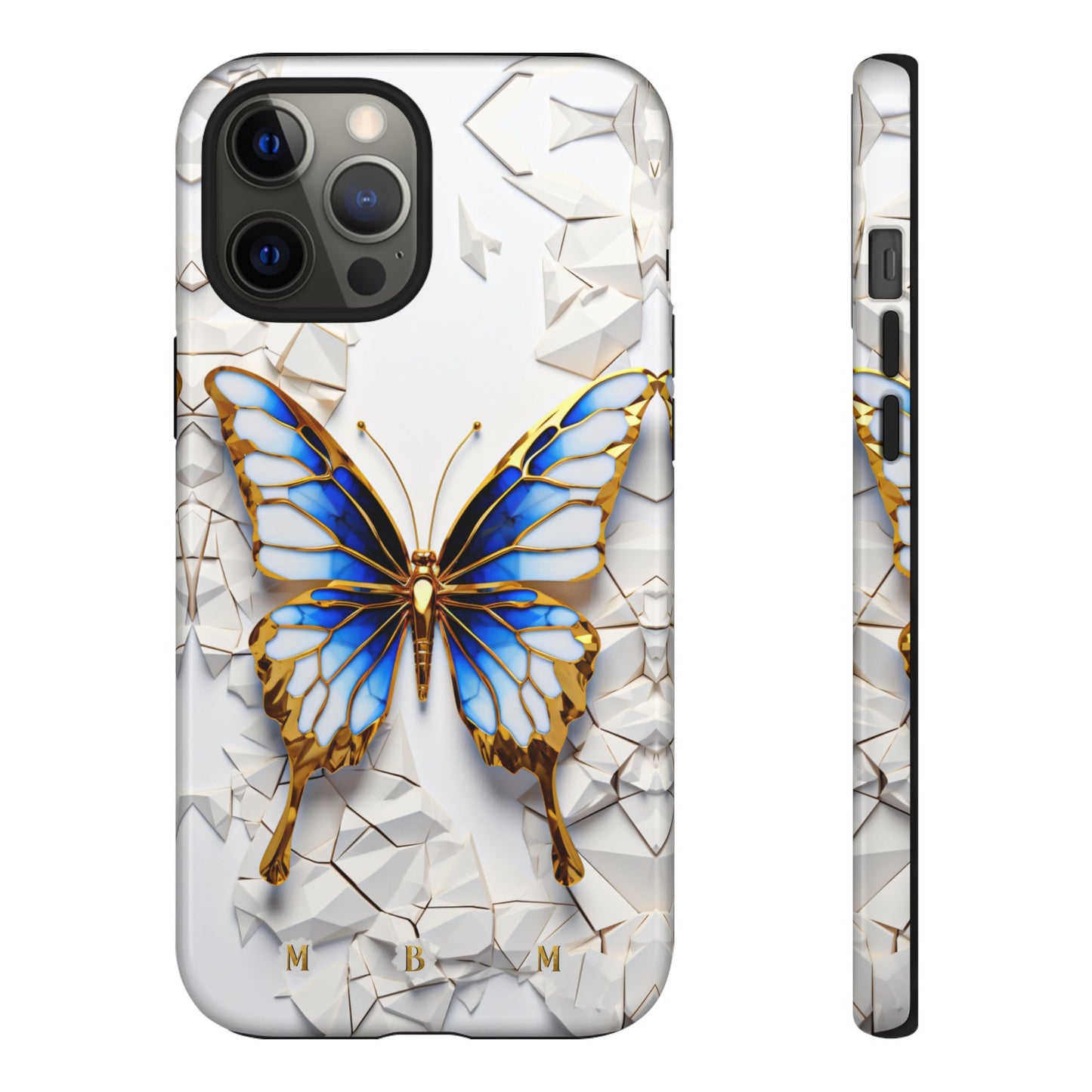 Sapphire Butterfly iPhone Tough Case