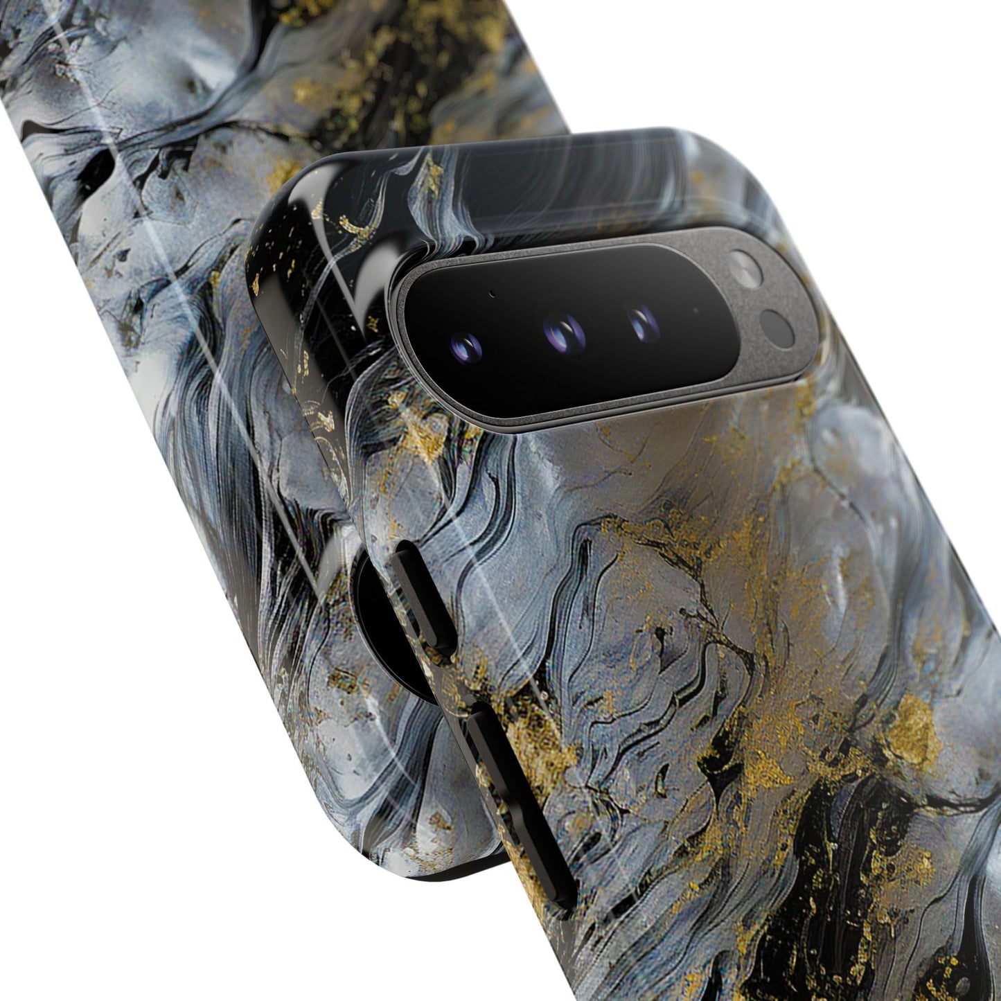 Tarnished Silver Google Pixel Tough Case