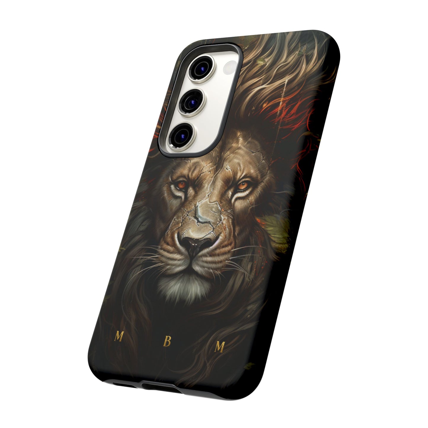 Dark Lion Samsung Galaxy S Tough Case