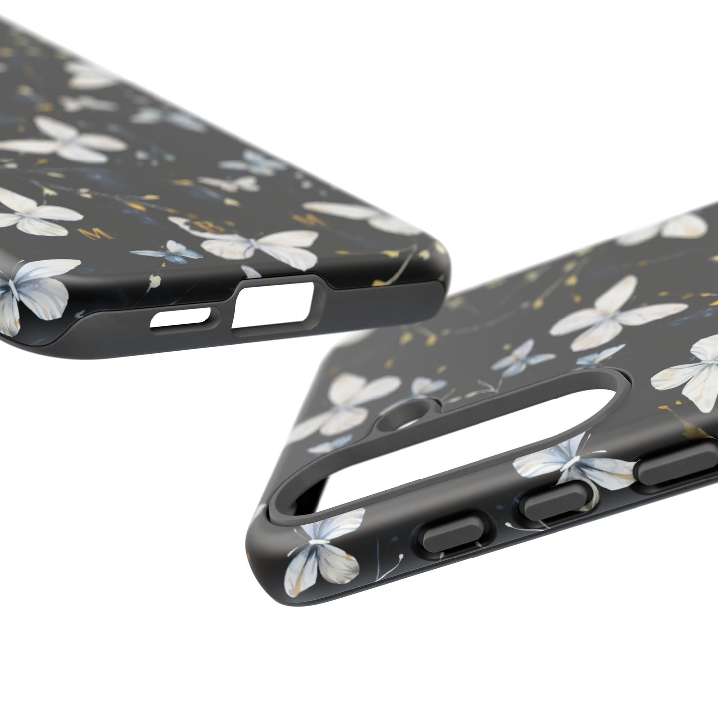 White Butterflies Samsung Galaxy S Tough Case