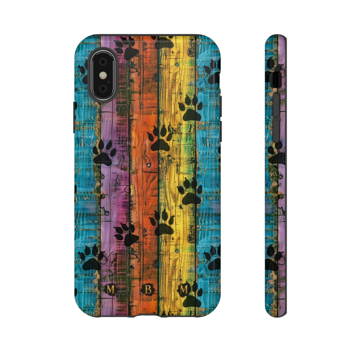 Rainbow Paws iPhone Case