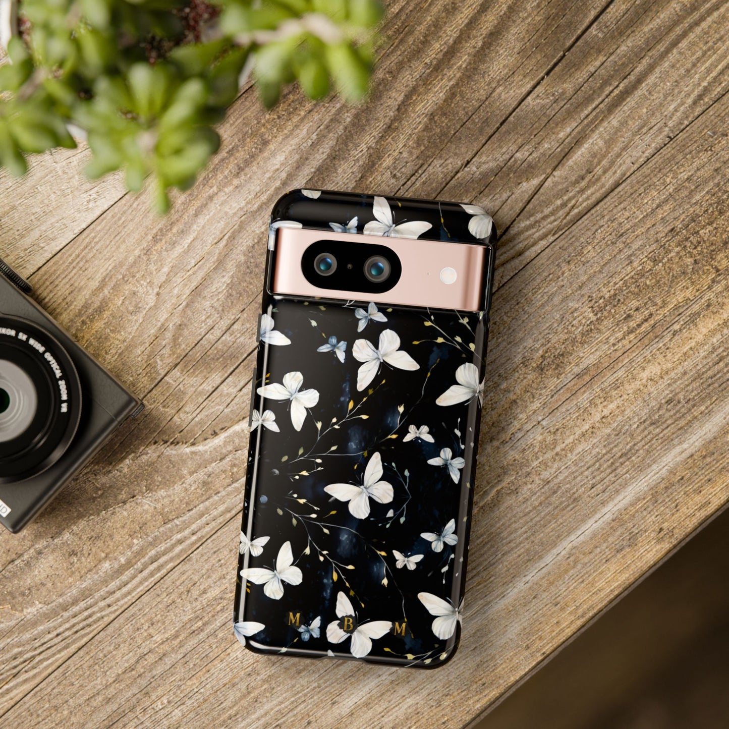 White Butterflies Google Pixel Tough Case