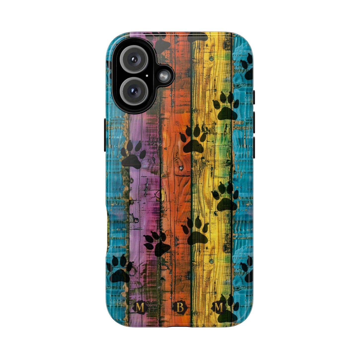 Rainbow Paws iPhone Case