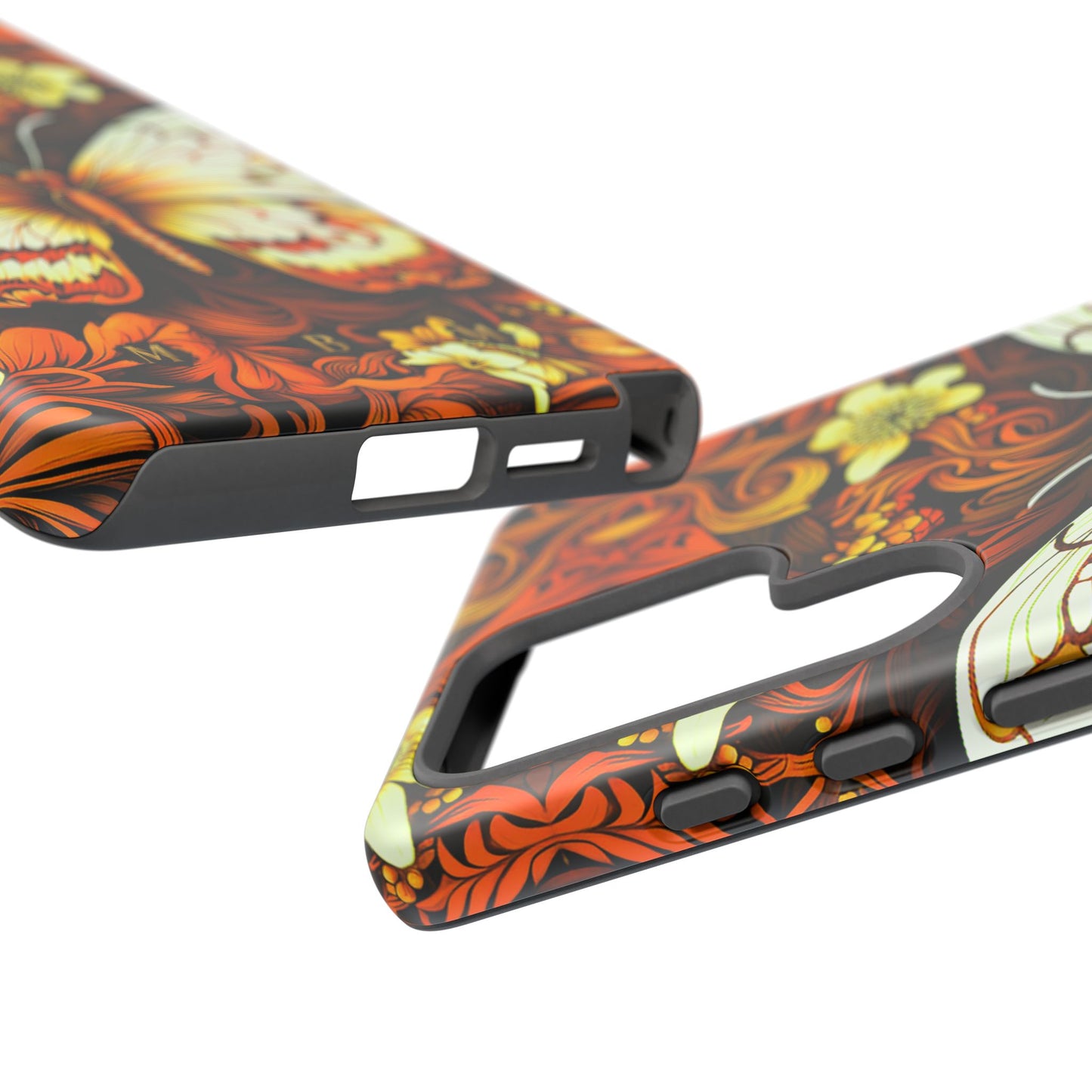 Vintage Orange Samsung Galaxy S Tough Case