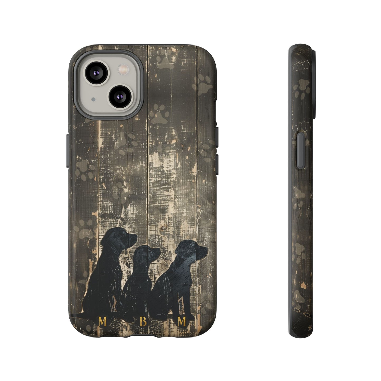 BarkWood iPhone Tough Case