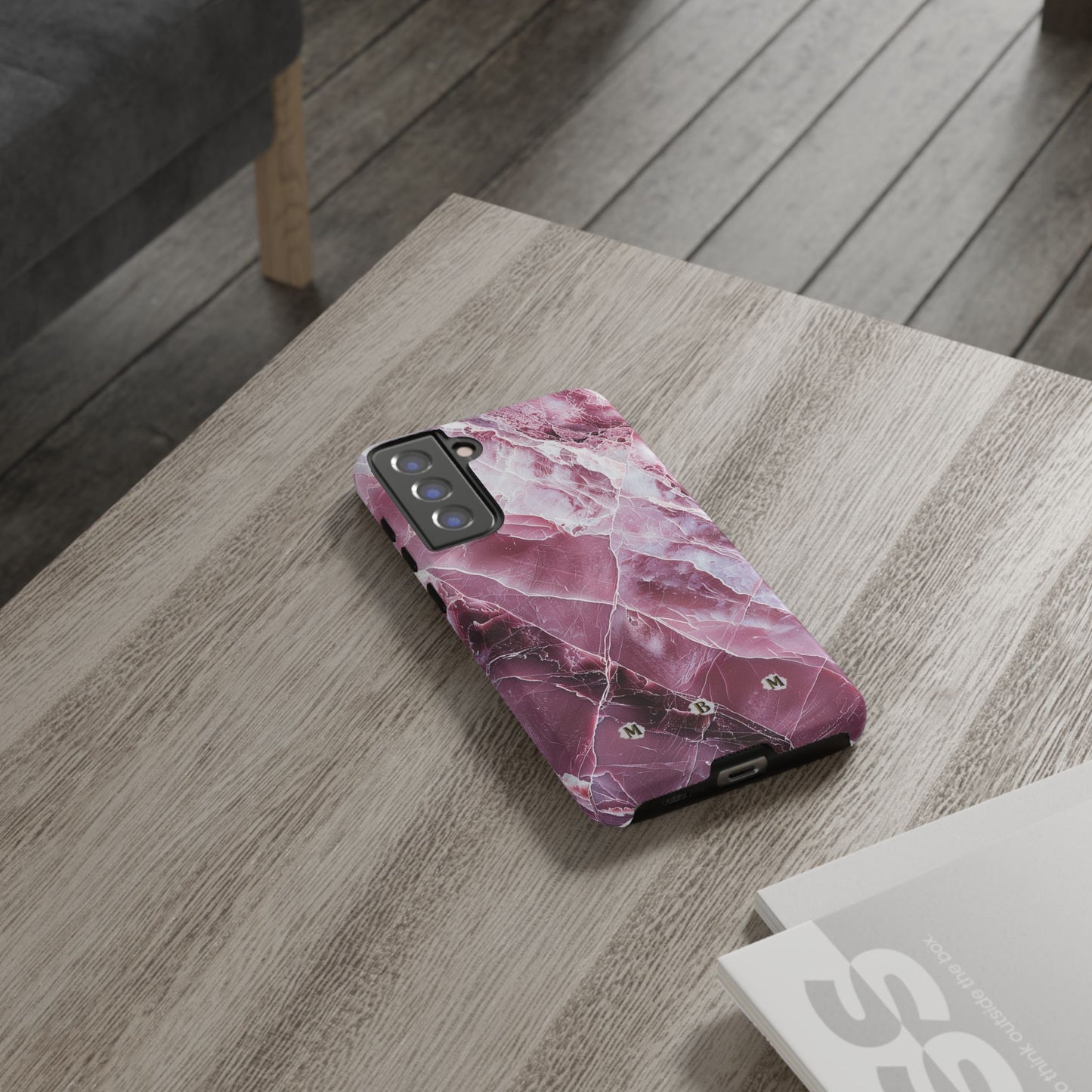 Pink Marble Samsung Galaxy S Tough Case