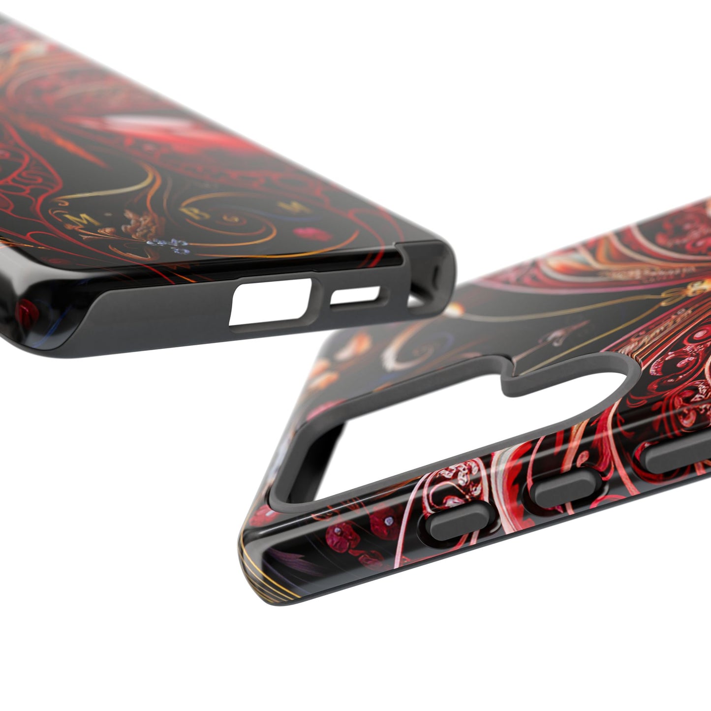 Red Butterfly Samsung Galaxy S Tough Case