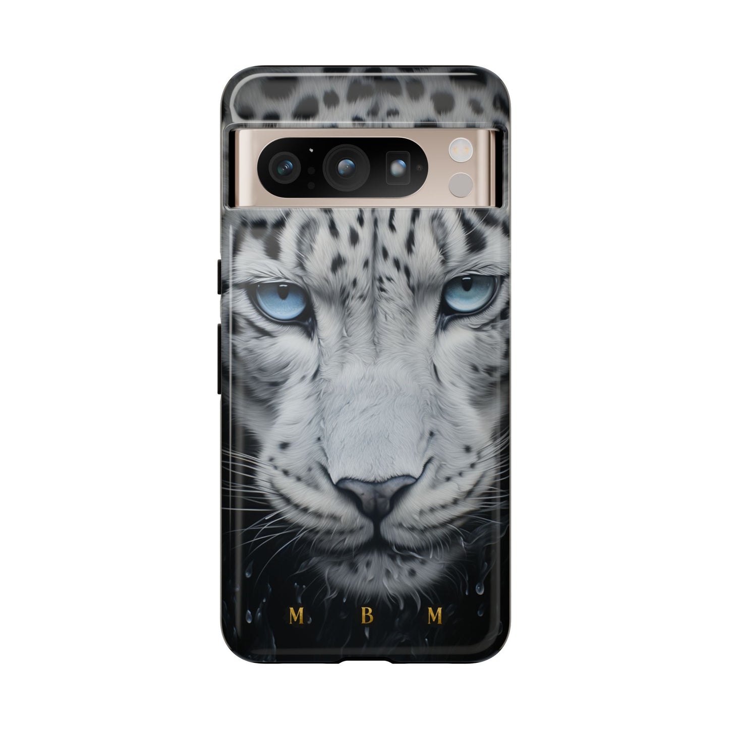 White Leopard Google Pixel Tough Case