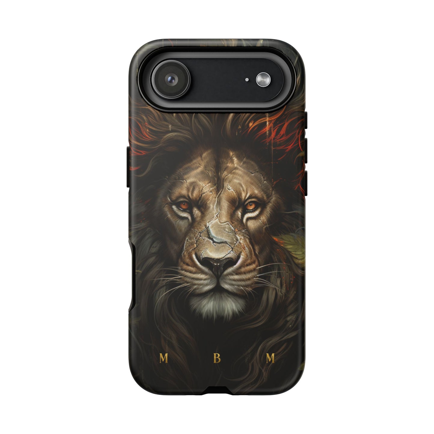 Dark Lion iPhone Tough Case