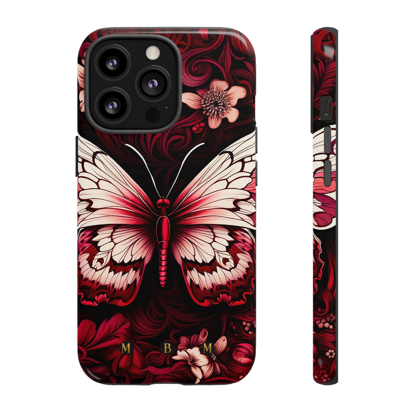 Vintage Butterfly iPhone Tough Case