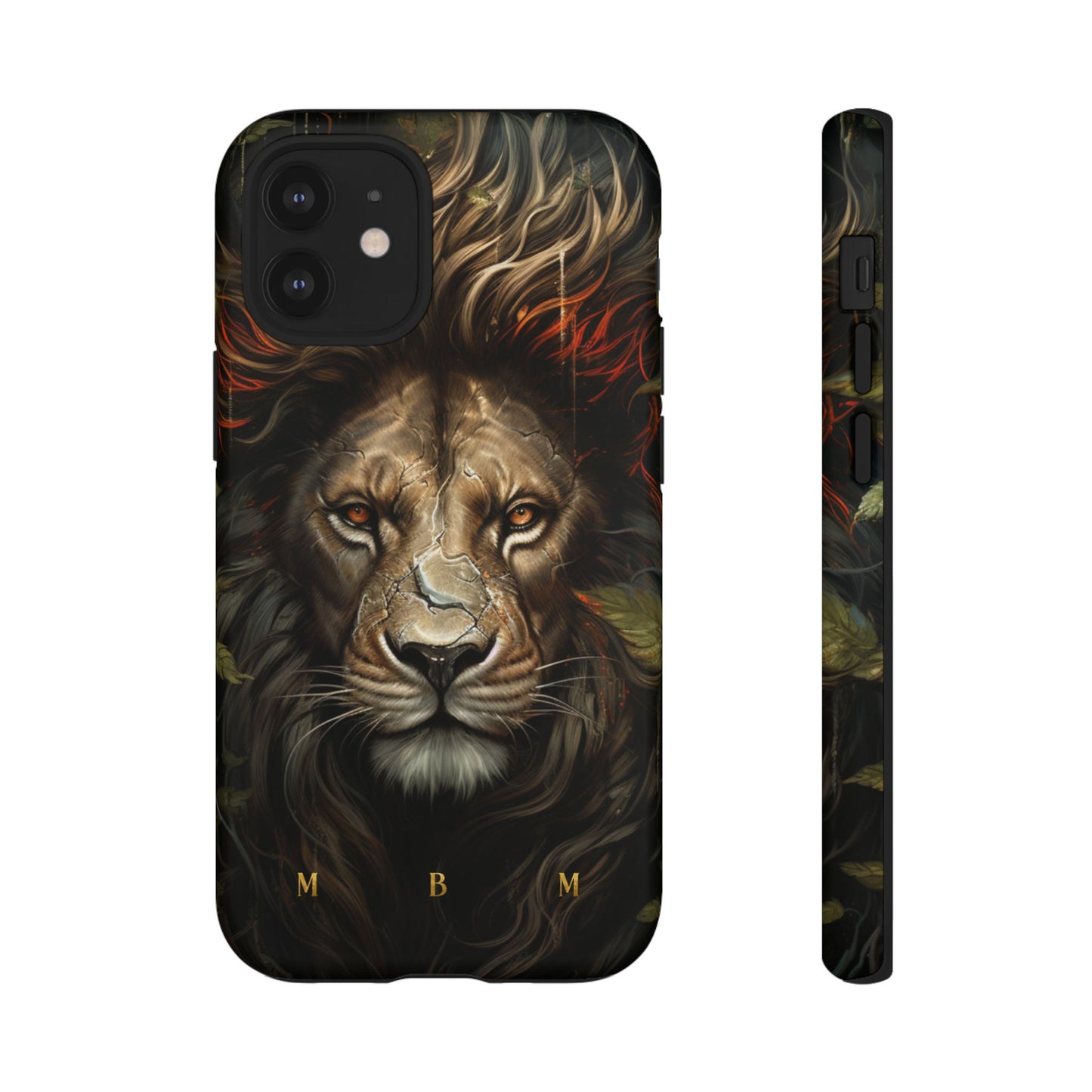 Dark Lion iPhone Tough Case