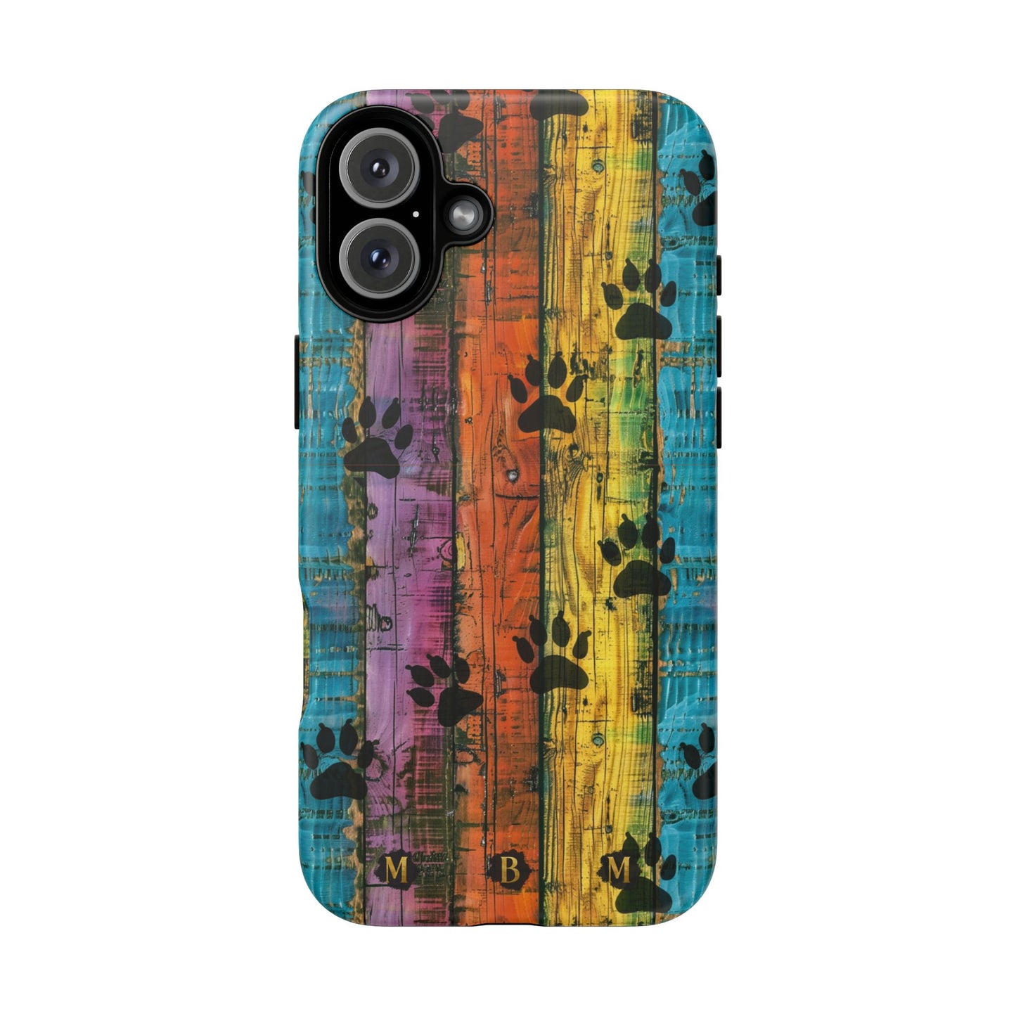 Rainbow Paws iPhone Case