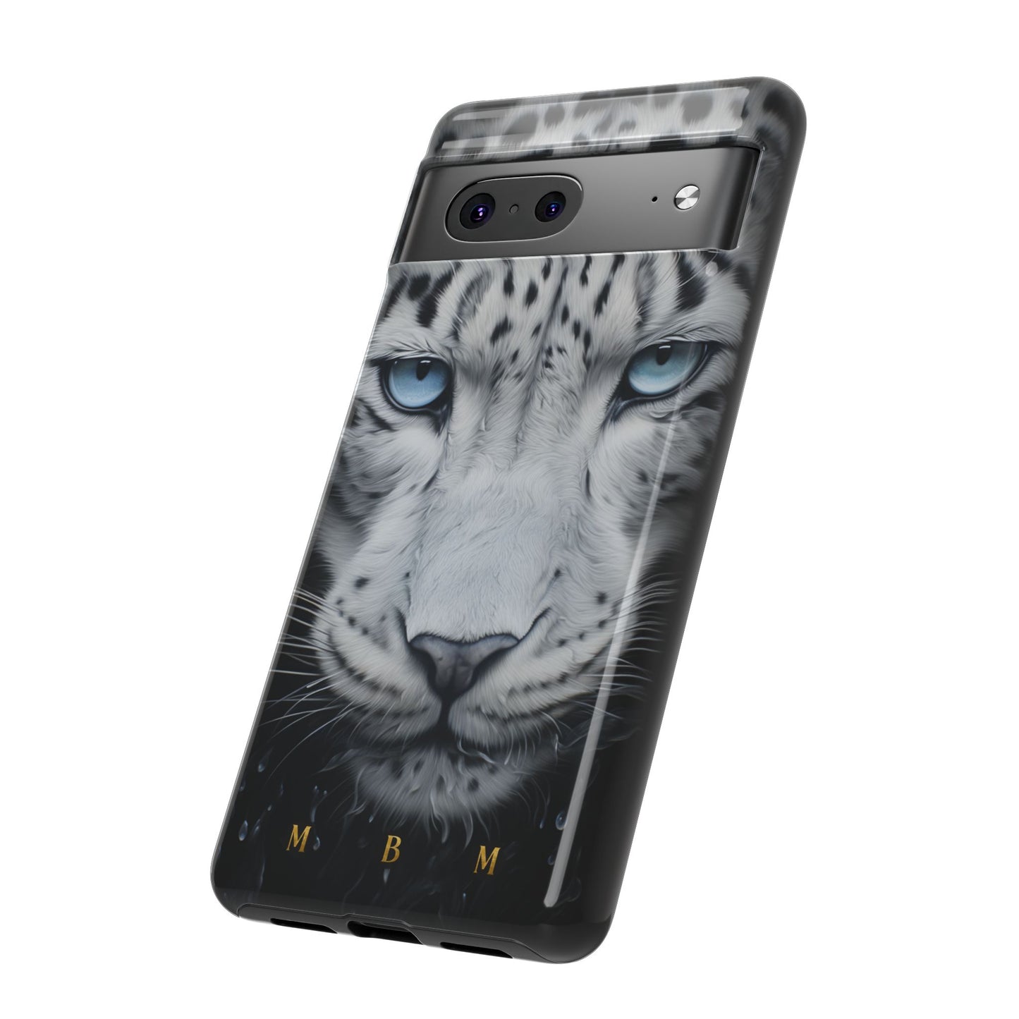 White Leopard Google Pixel Tough Case