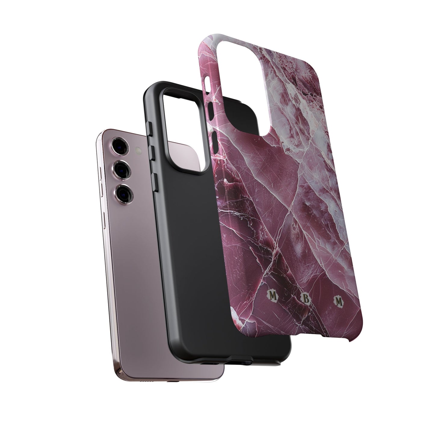 Pink Marble Samsung Galaxy S Tough Case