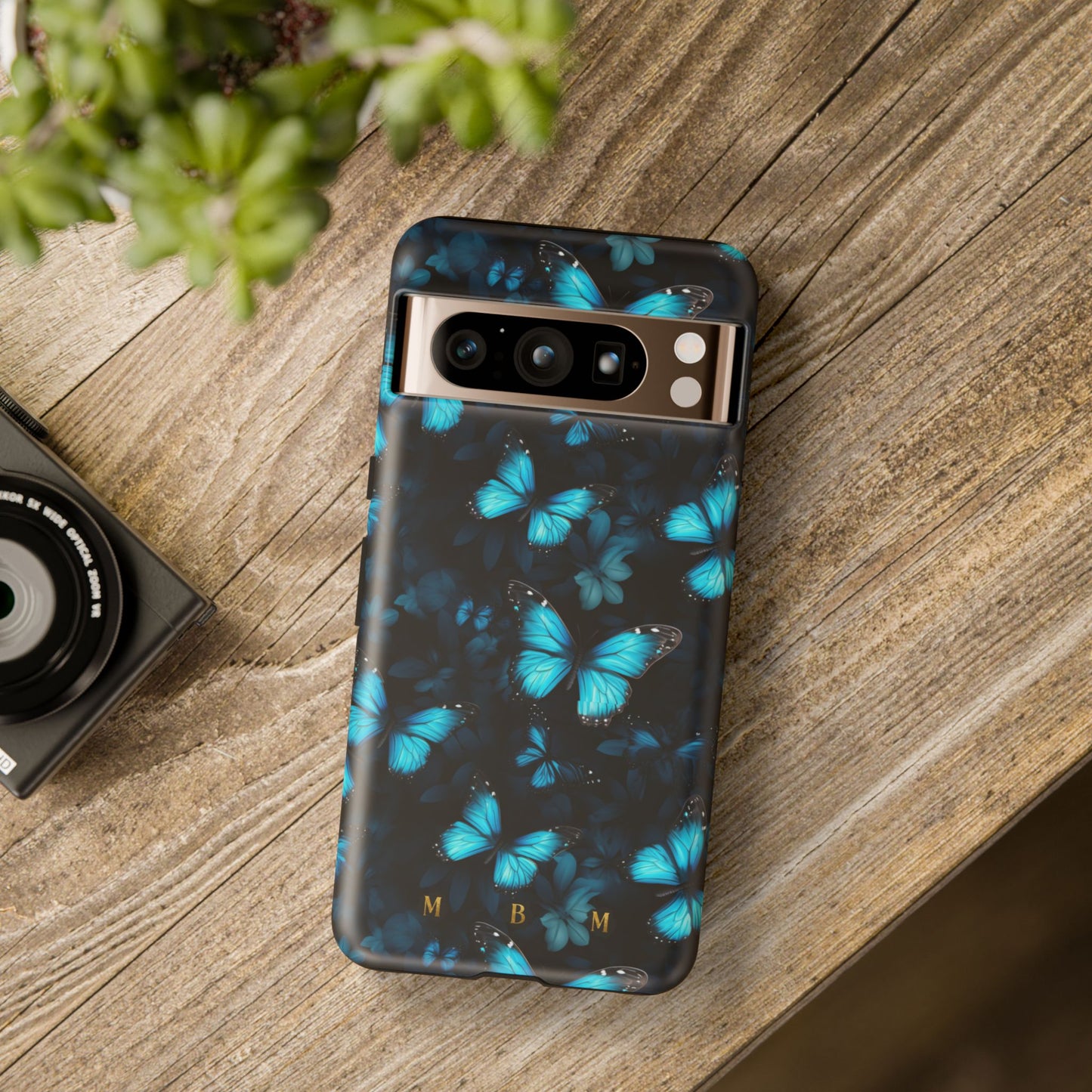 Blue Butterflies Google Pixel Tough Case