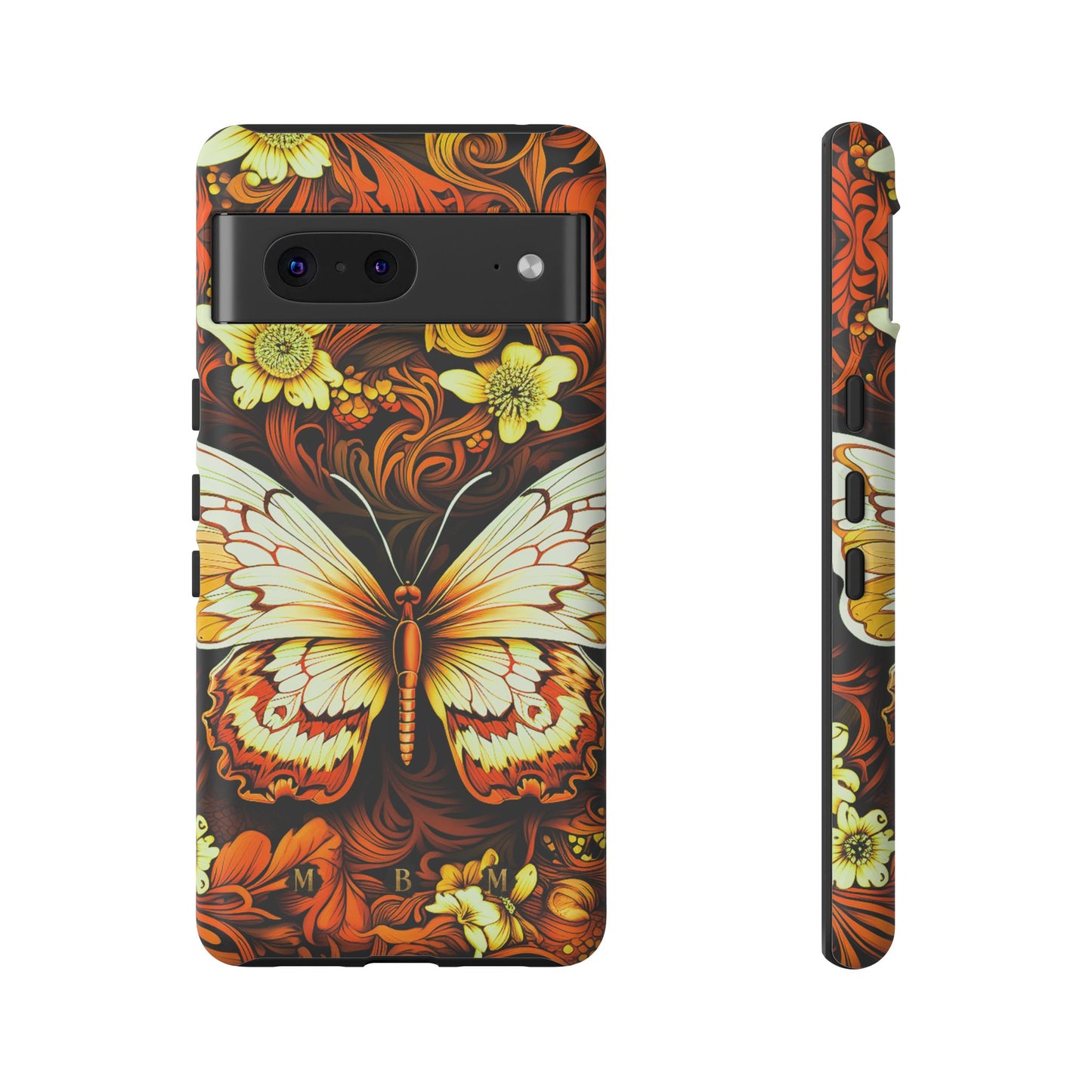 Vintage Orange Google Pixel Tough Case