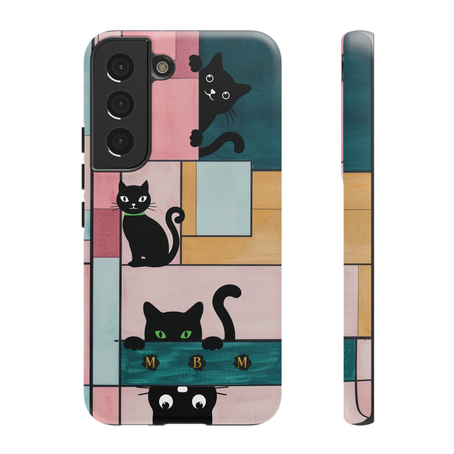Block Cats Samsung Galaxy S Tough Case