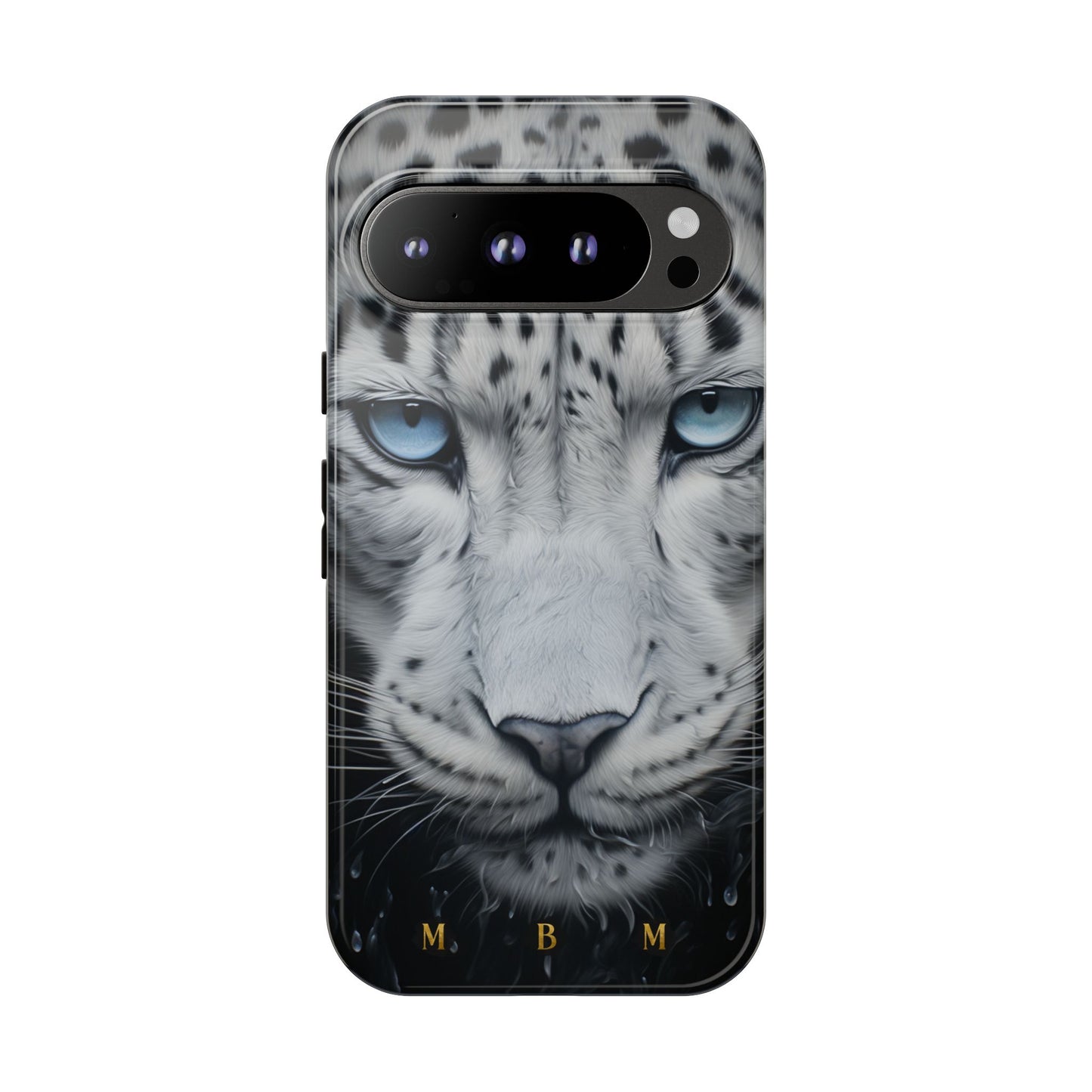 White Leopard Google Pixel Tough Case