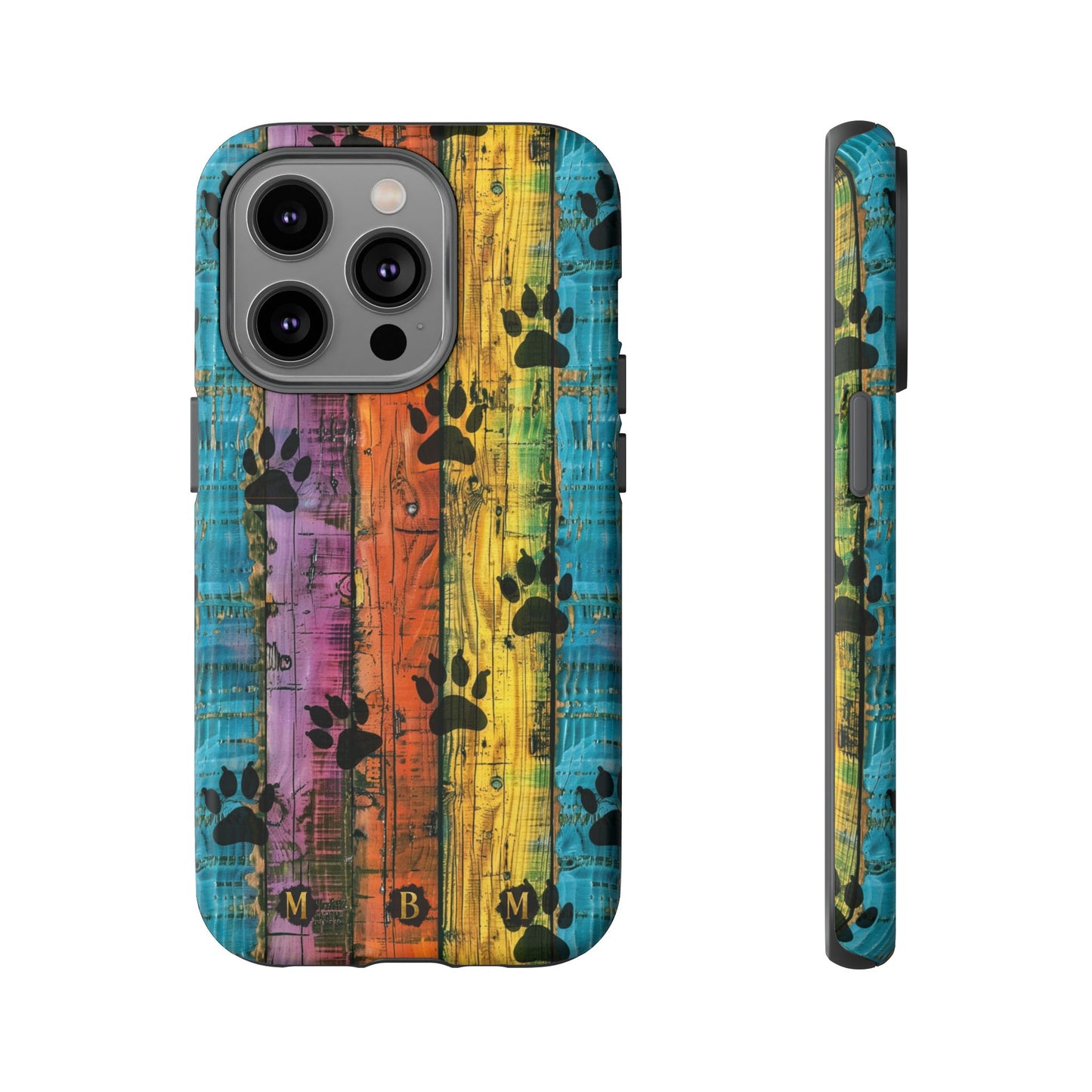 Rainbow Paws iPhone Case