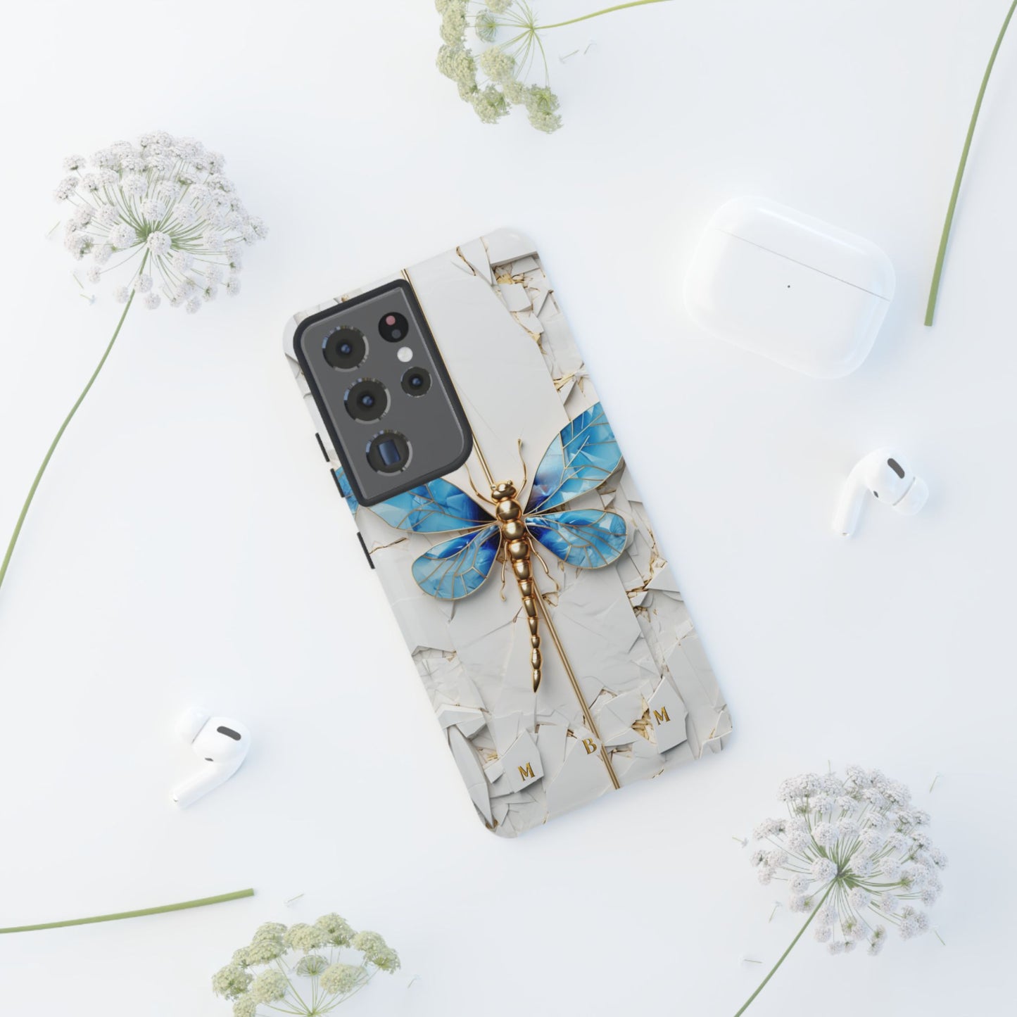Dragonfly Blue Samsung Galaxy S Tough Case