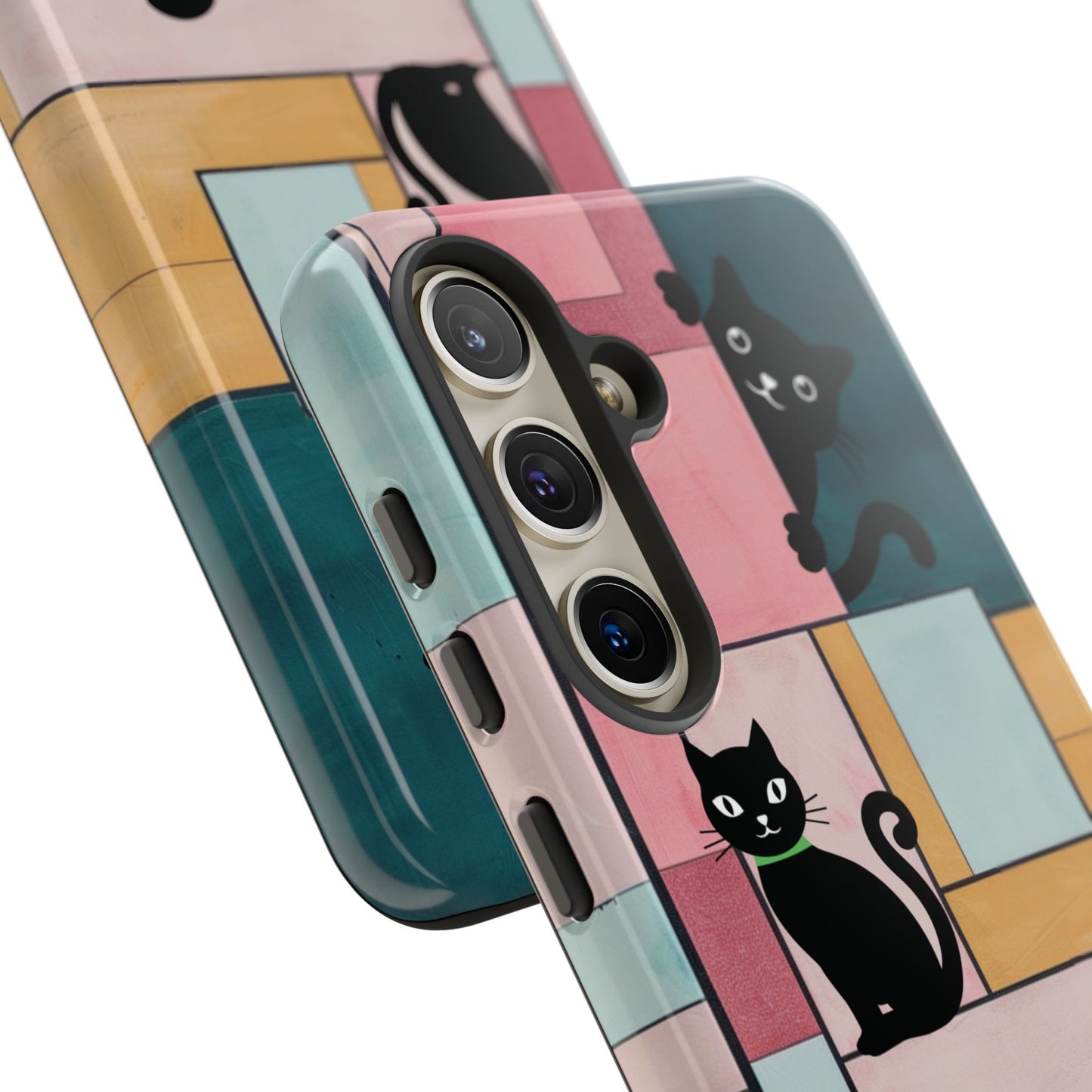 Block Cats Samsung Galaxy S Tough Case