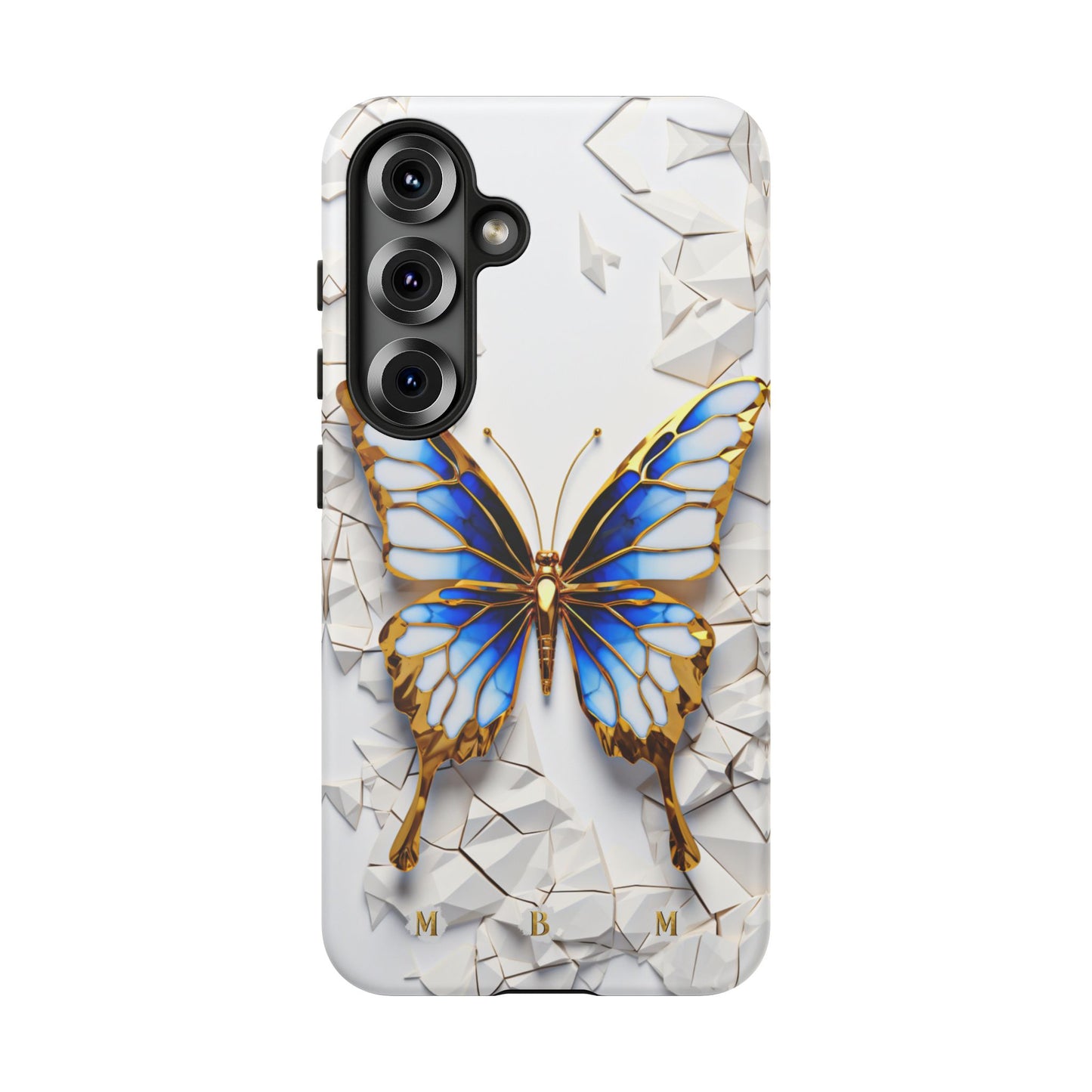 Sapphire Butterfly Samsung Galaxy S Tough Case