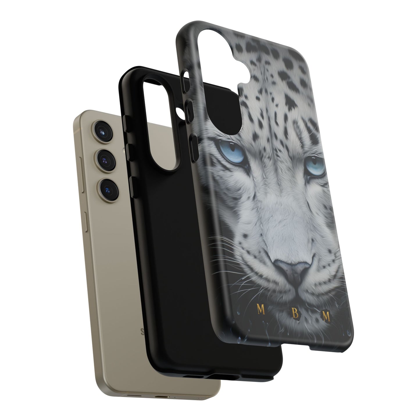 White Leopard Samsung Galaxy S Tough Case