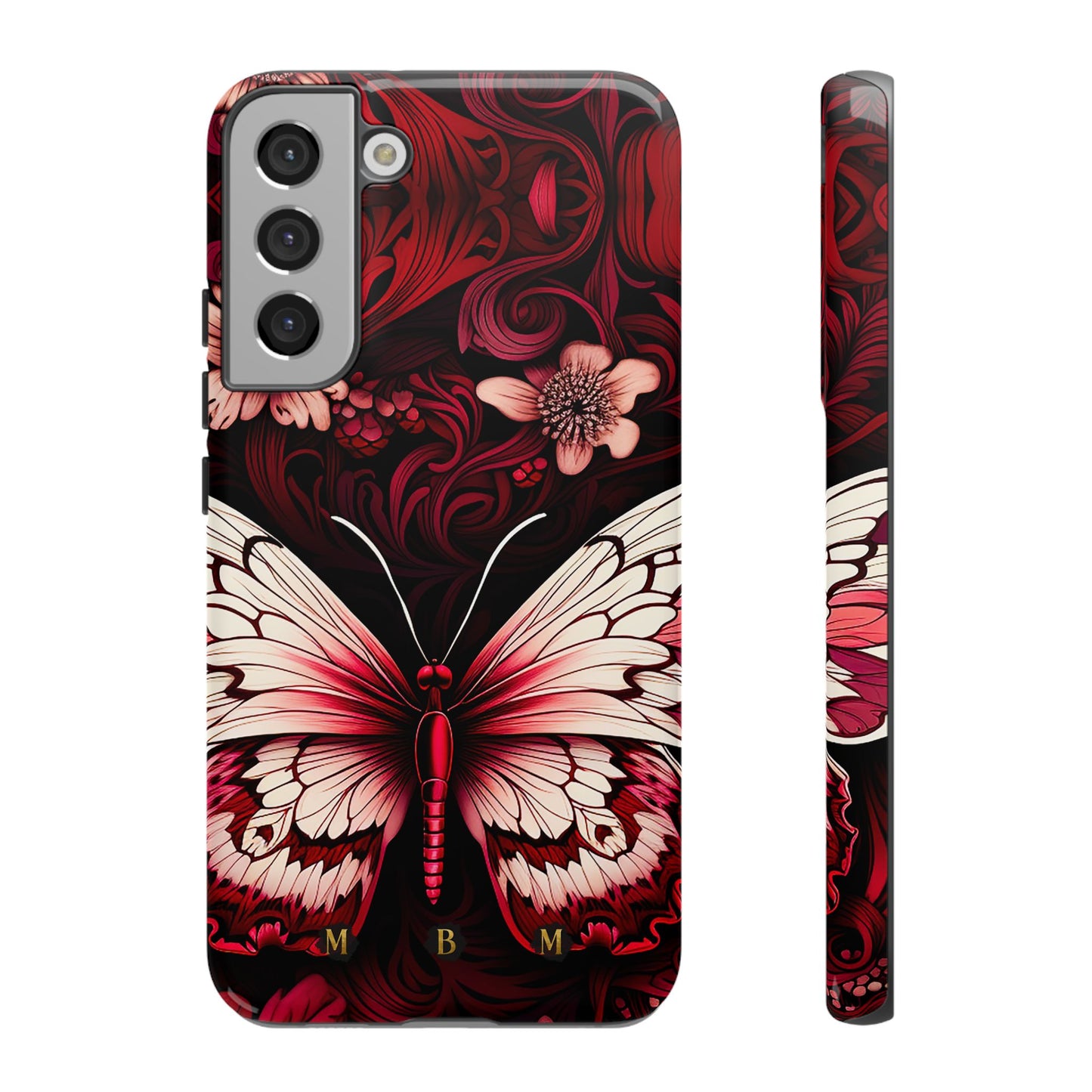 Vintage Butterfly Samsung Galaxy S Tough Case