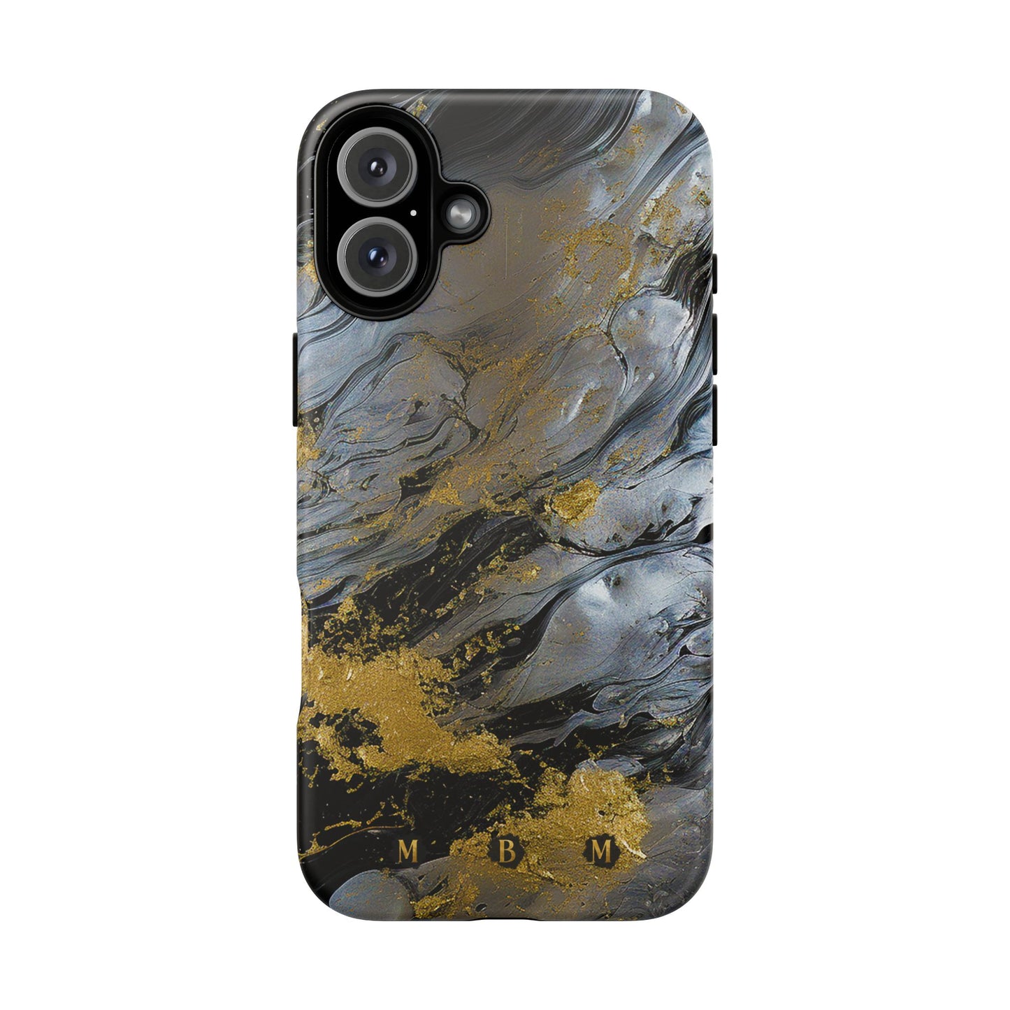 Tarnished Silver iPhone Tough Case