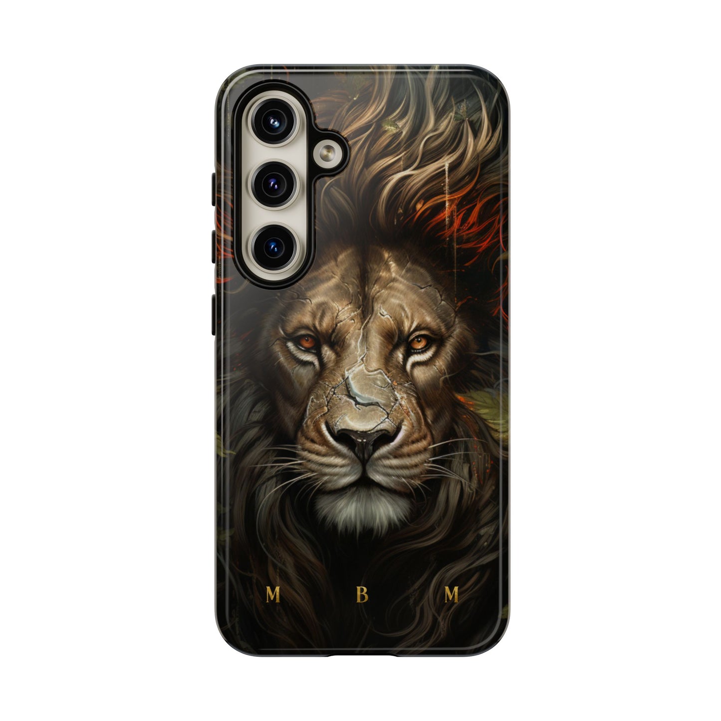 Dark Lion Samsung Galaxy S Tough Case