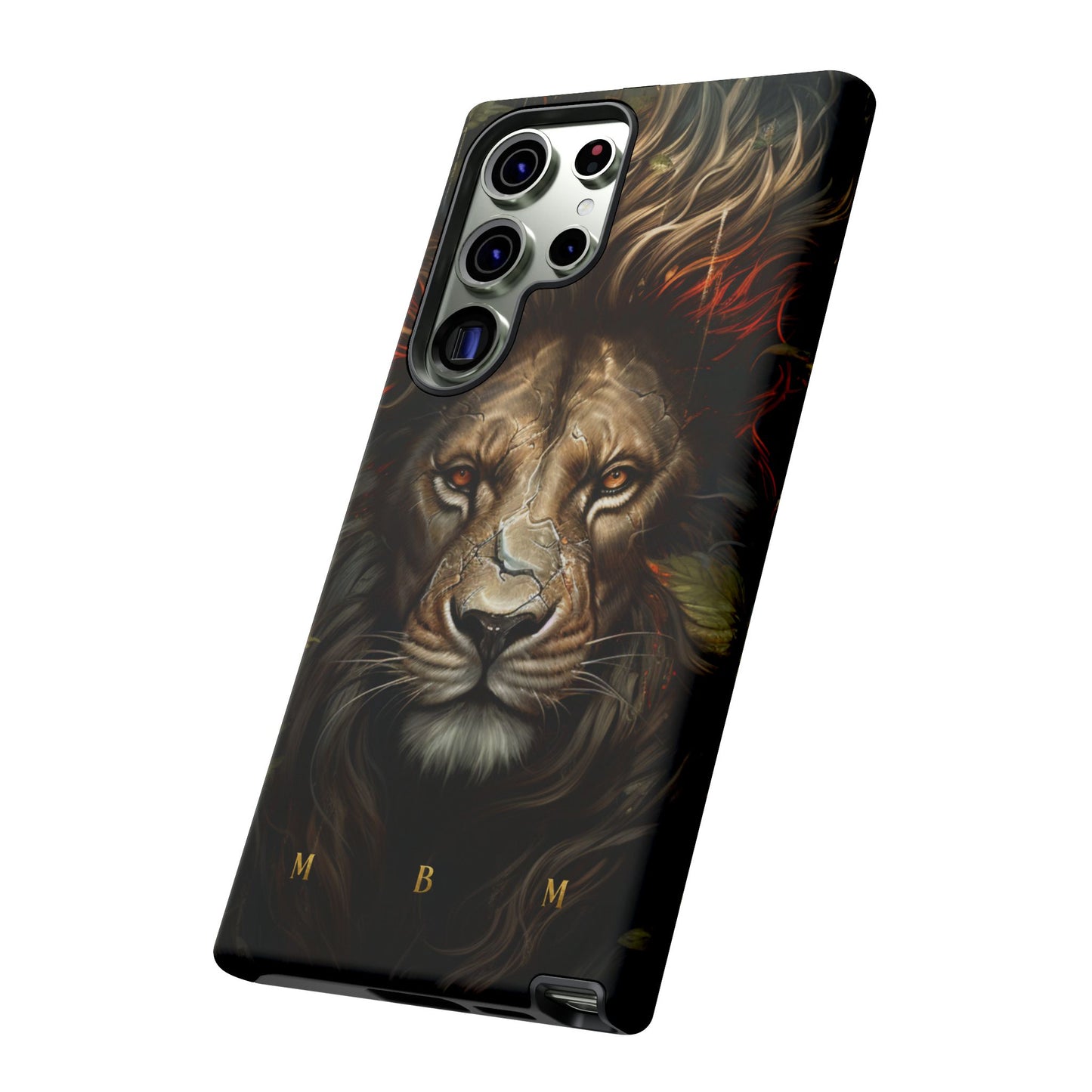 Dark Lion Samsung Galaxy S Tough Case