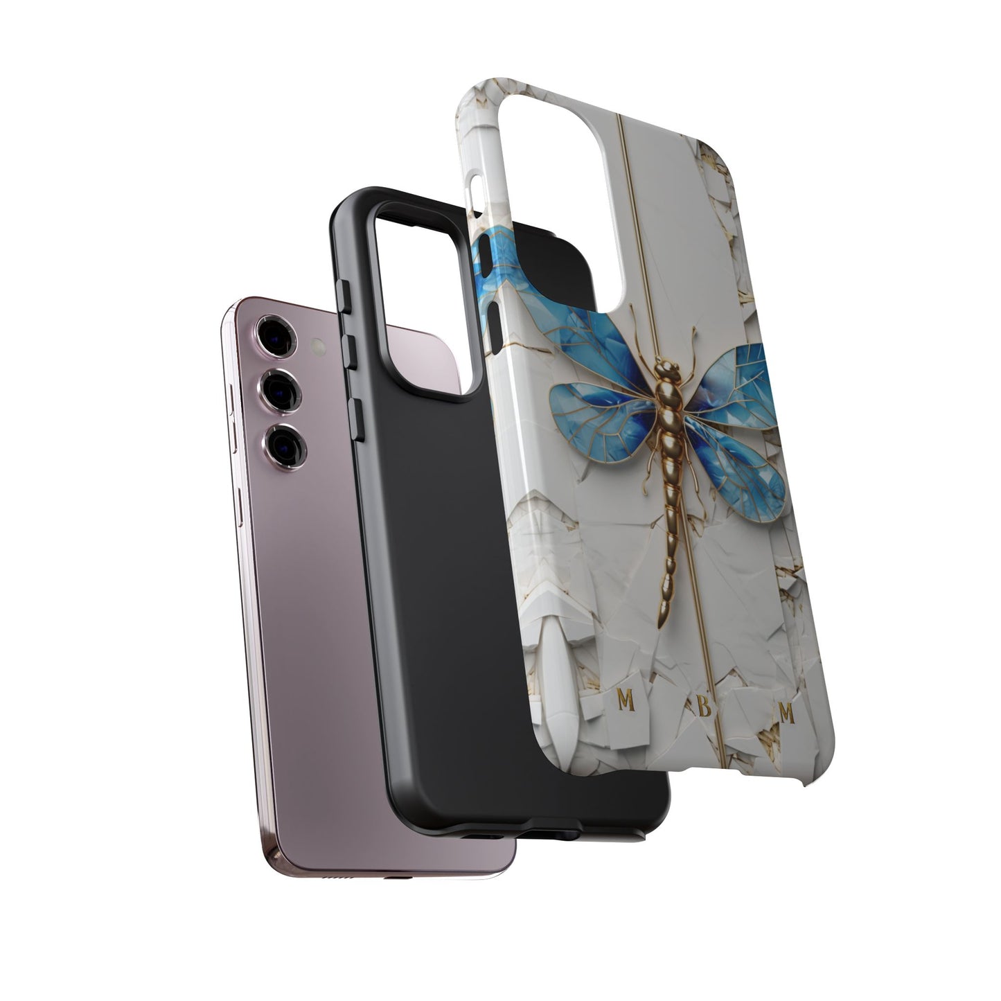 Dragonfly Blue Samsung Galaxy S Tough Case