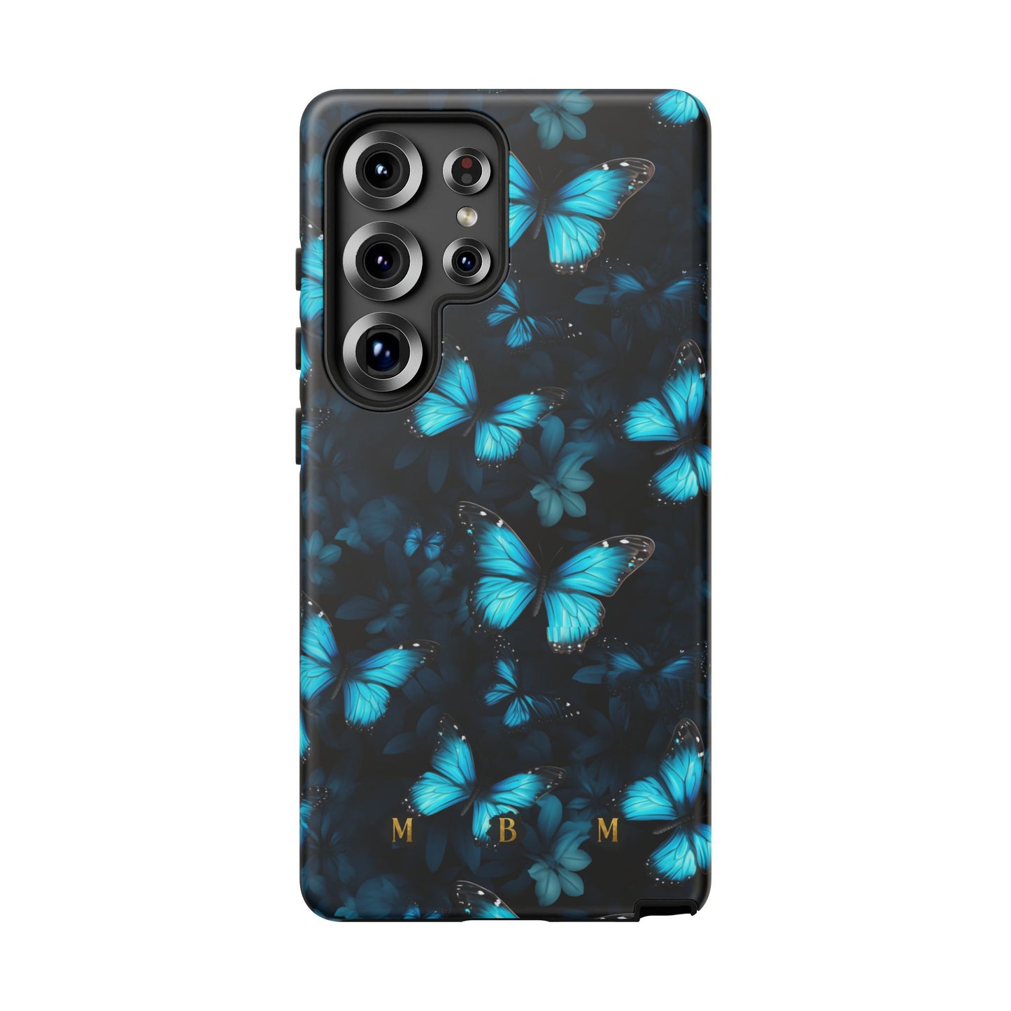 Blue Butterflies Samsung Galaxy S Tough Case
