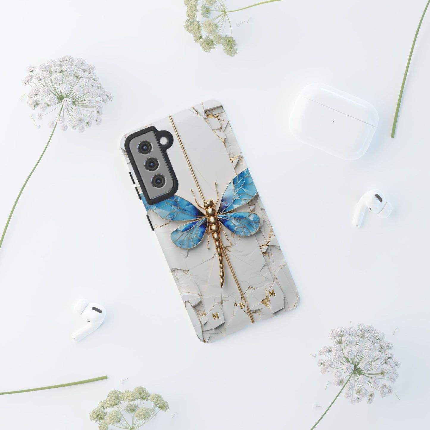Dragonfly Blue Samsung Galaxy S Tough Case