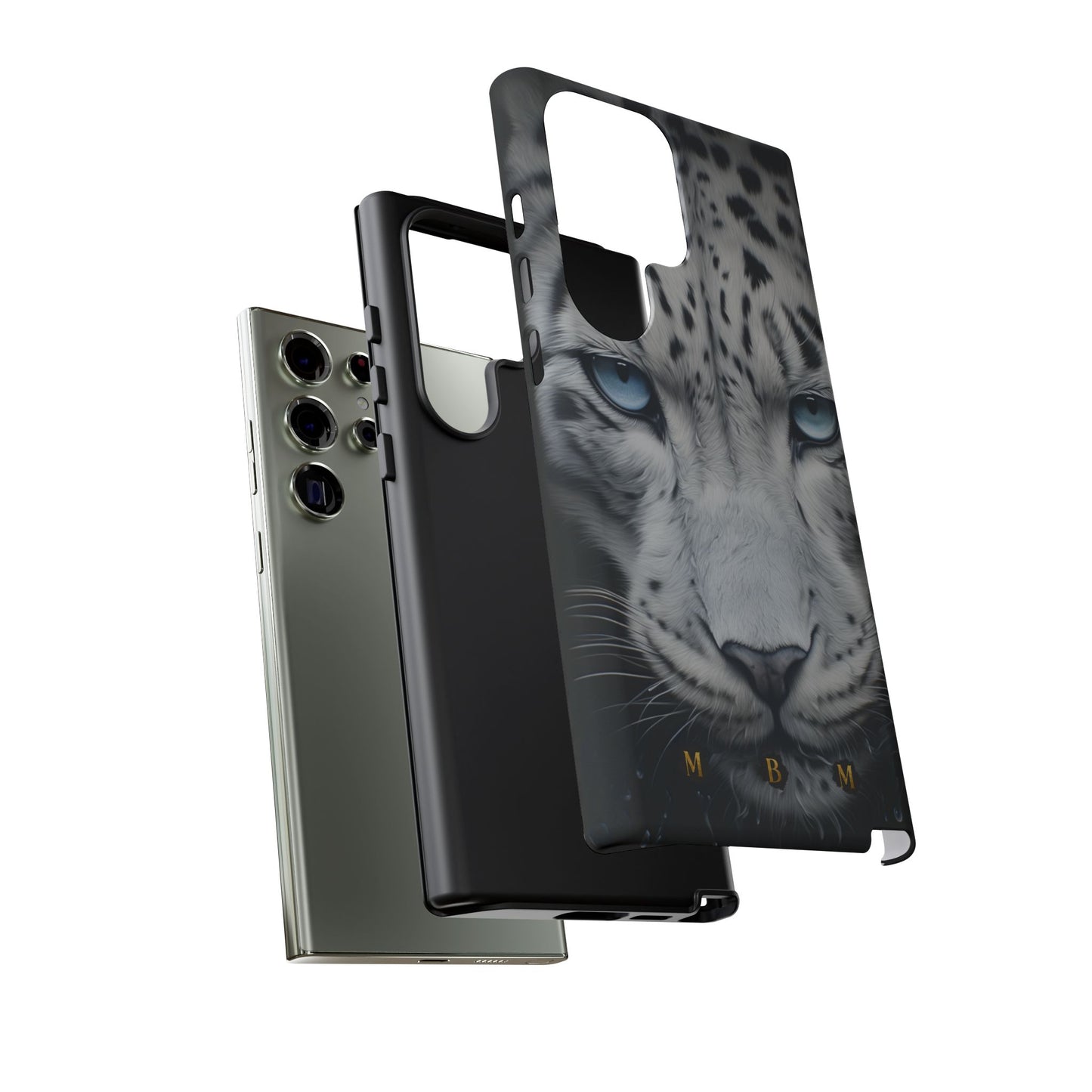 White Leopard Samsung Galaxy S Tough Case