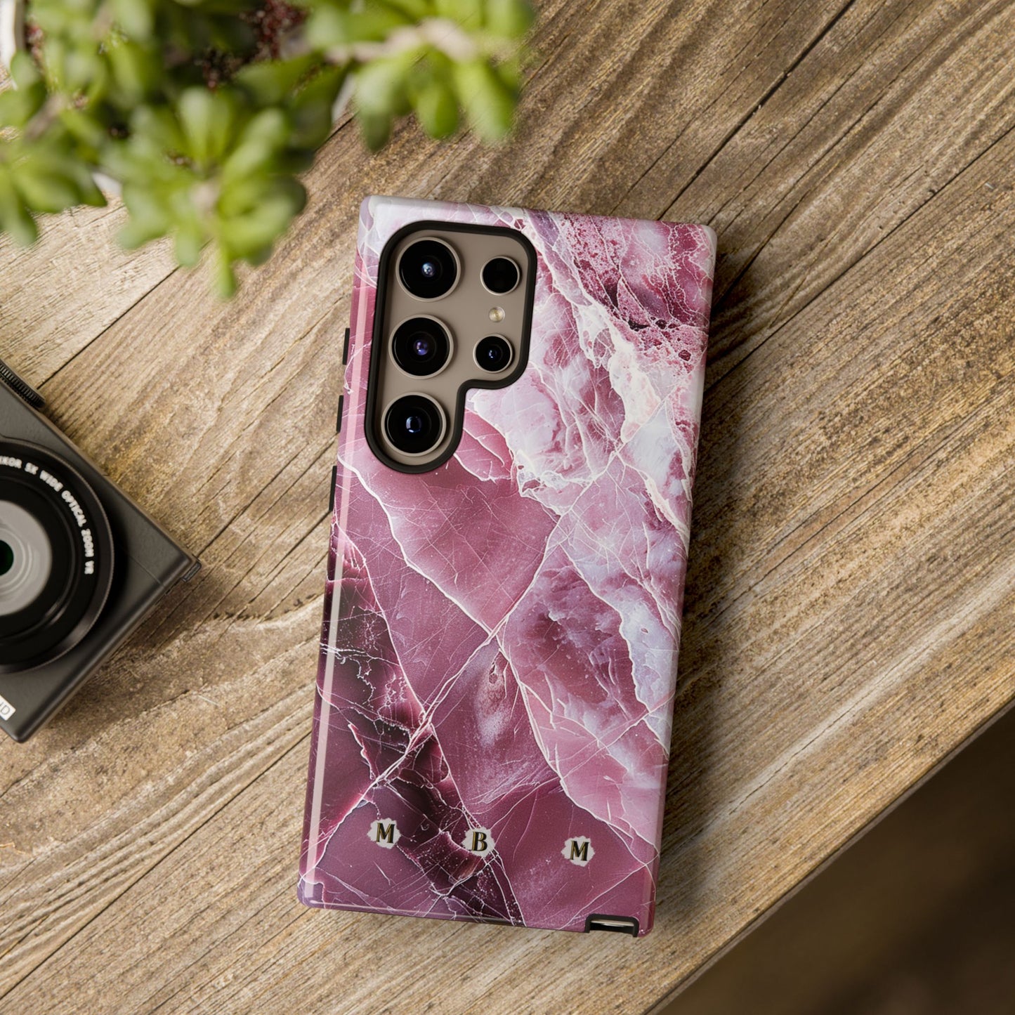 Pink Marble Samsung Galaxy S Tough Case