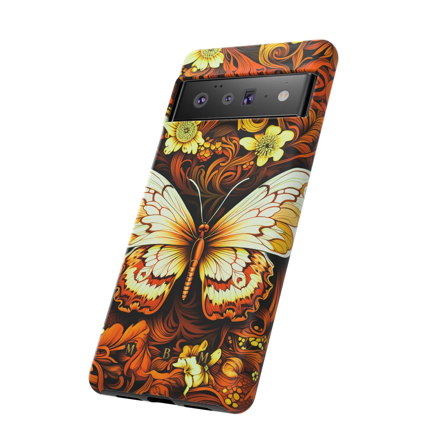 Vintage Orange Google Pixel Tough Case