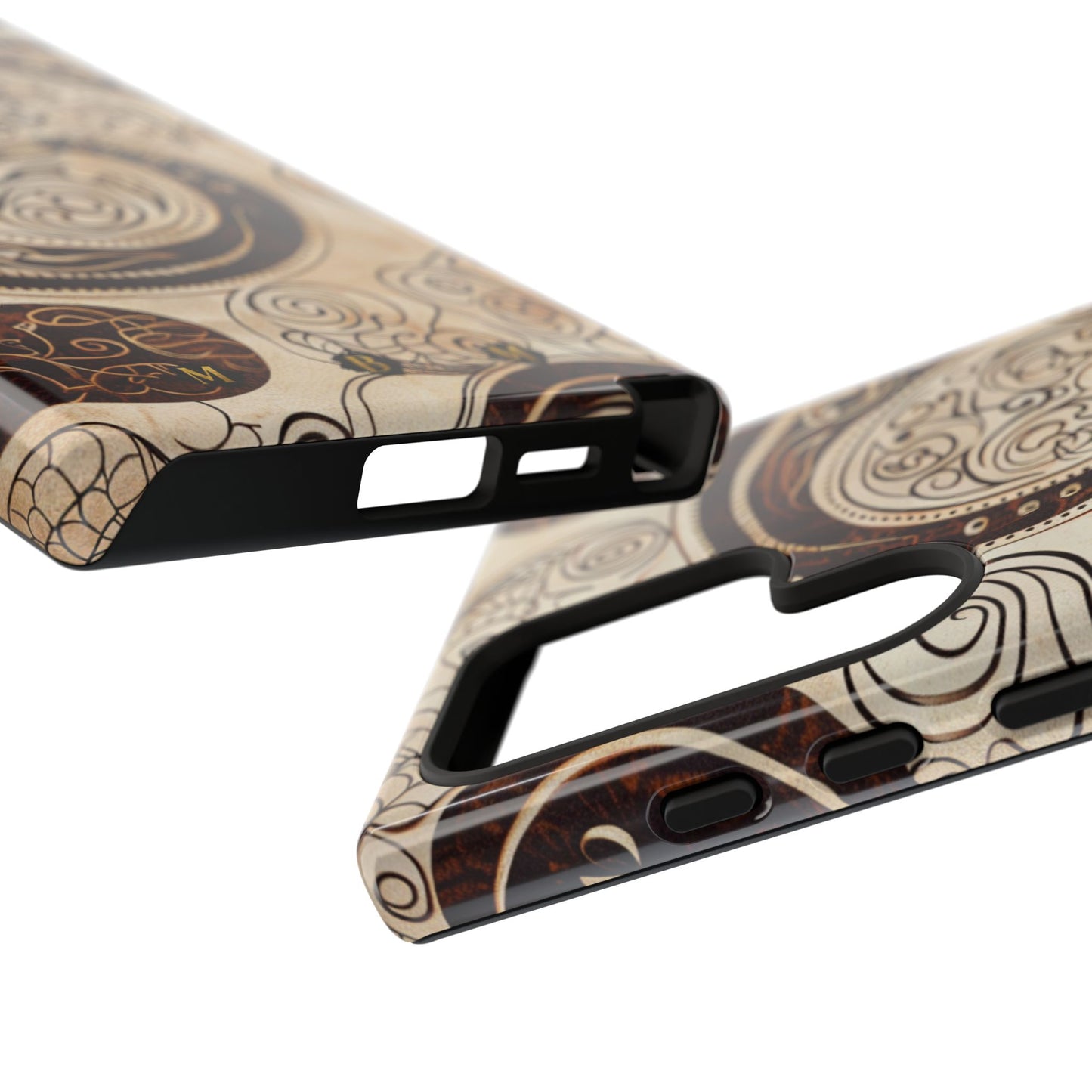 Sepia Scroll Samsung Galaxy S Tough Case