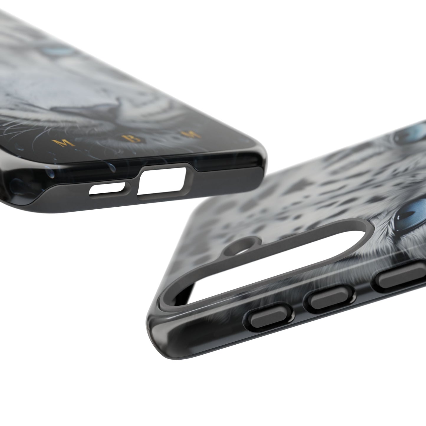 White Leopard Samsung Galaxy S Tough Case