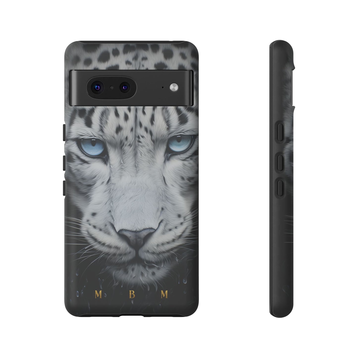 White Leopard Google Pixel Tough Case