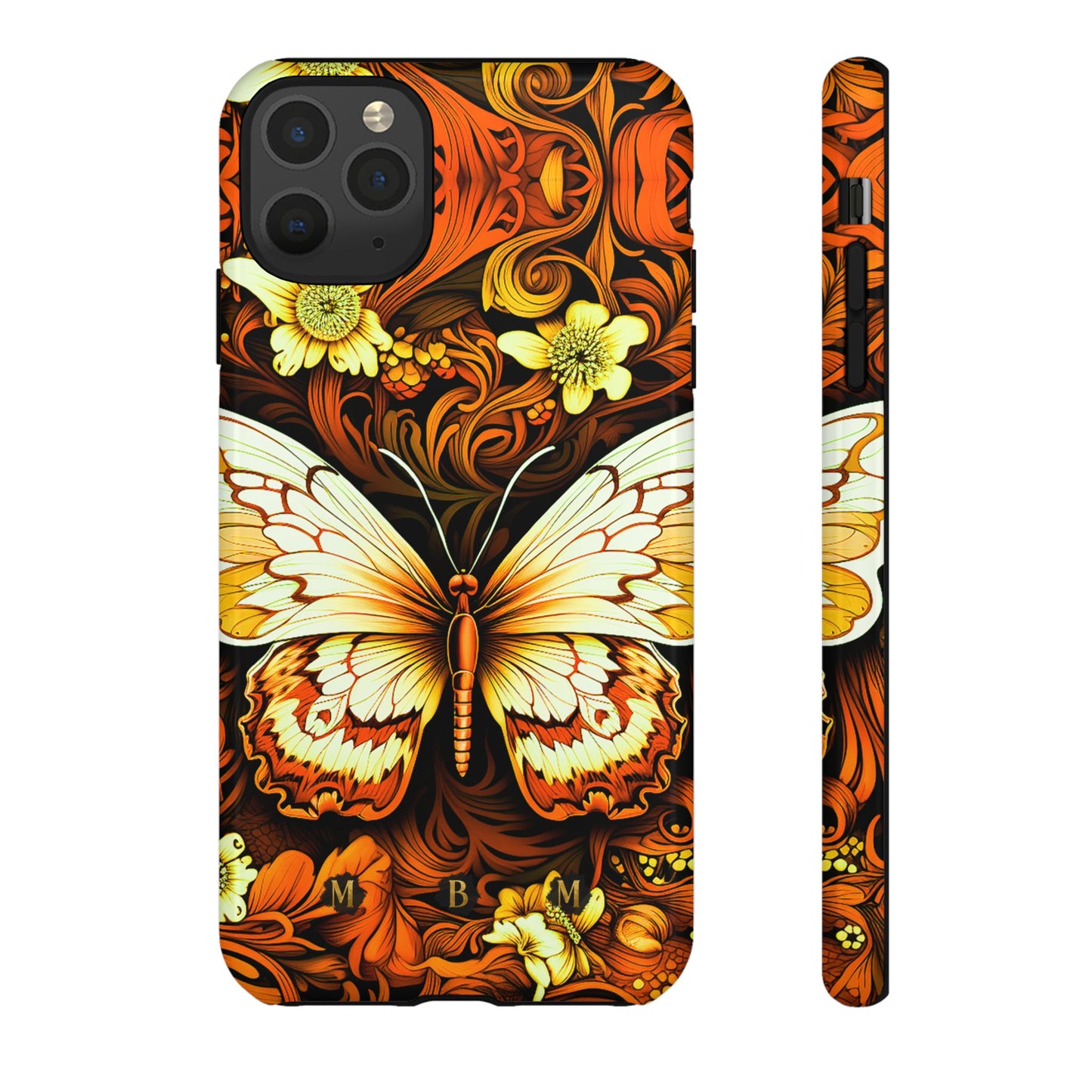 Vintage Orange iPhone Tough Case