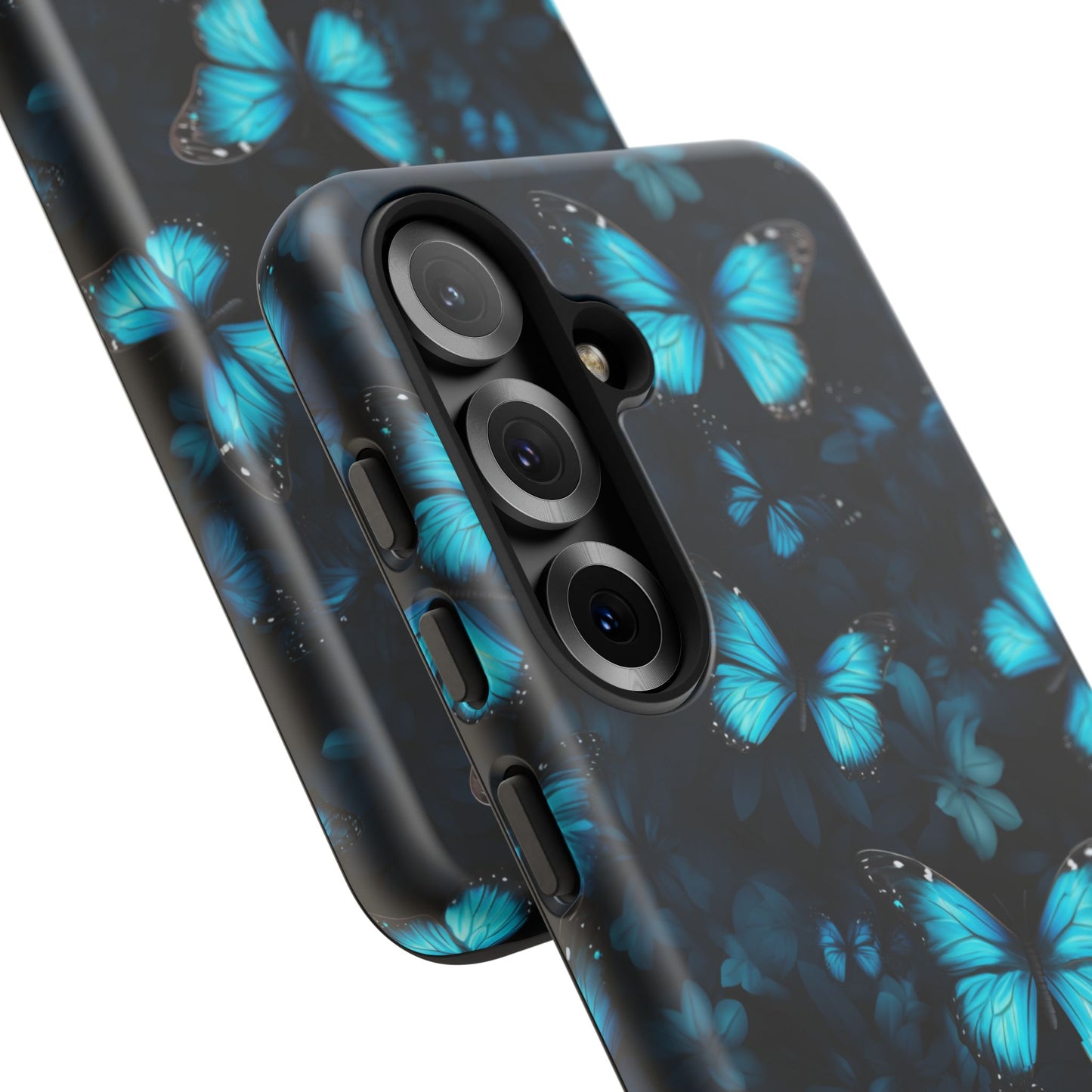 Blue Butterflies Samsung Galaxy S Tough Case