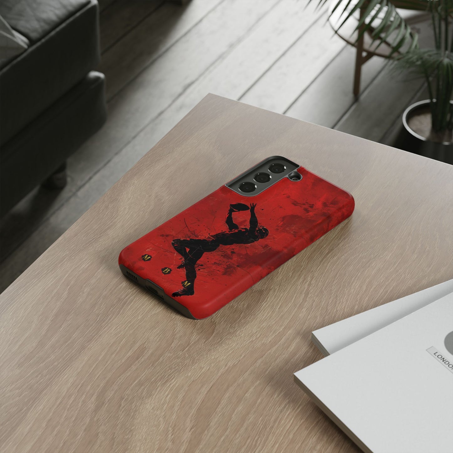 Red 1st & 10 Samsung Galaxy S Tough Case