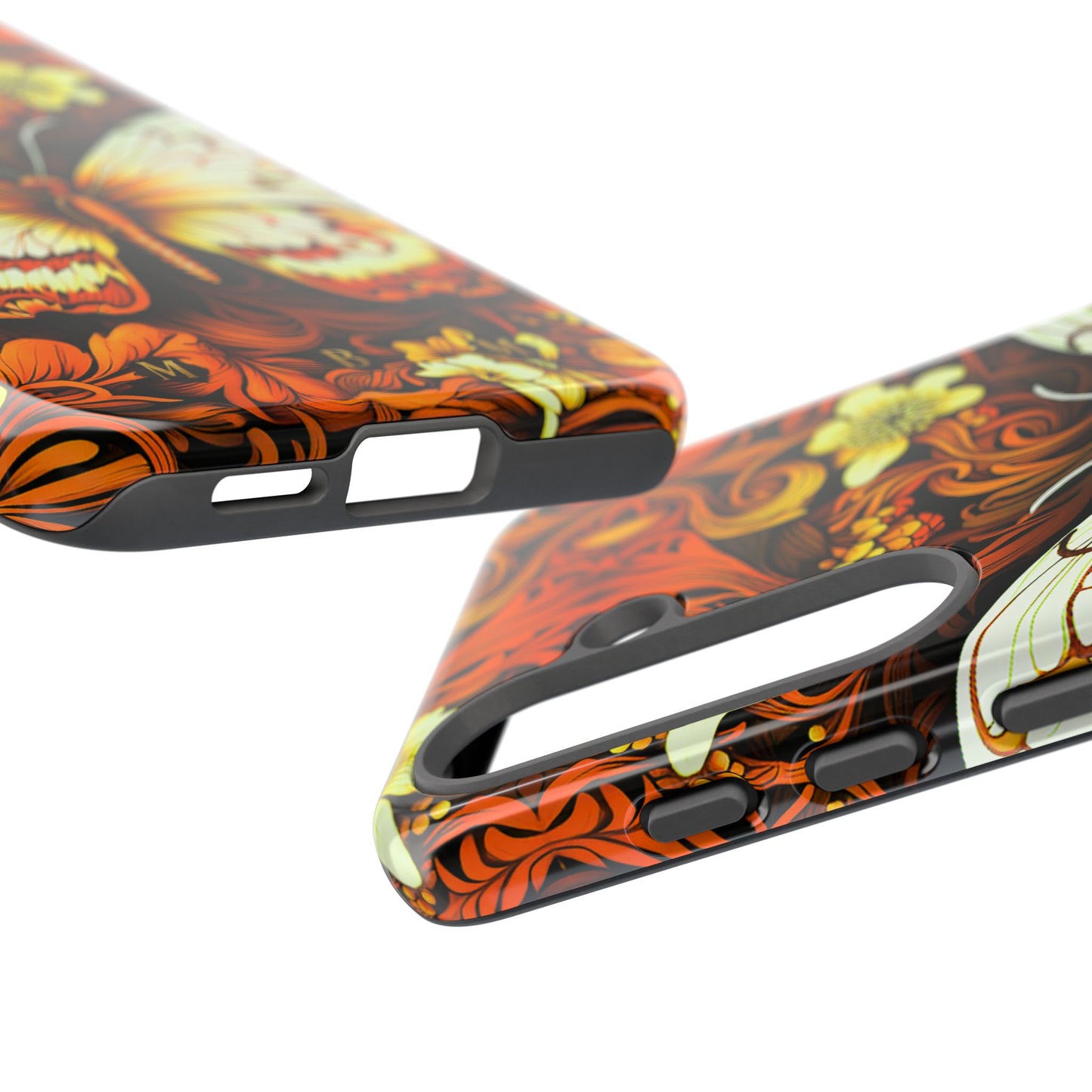 Vintage Orange Samsung Galaxy S Tough Case