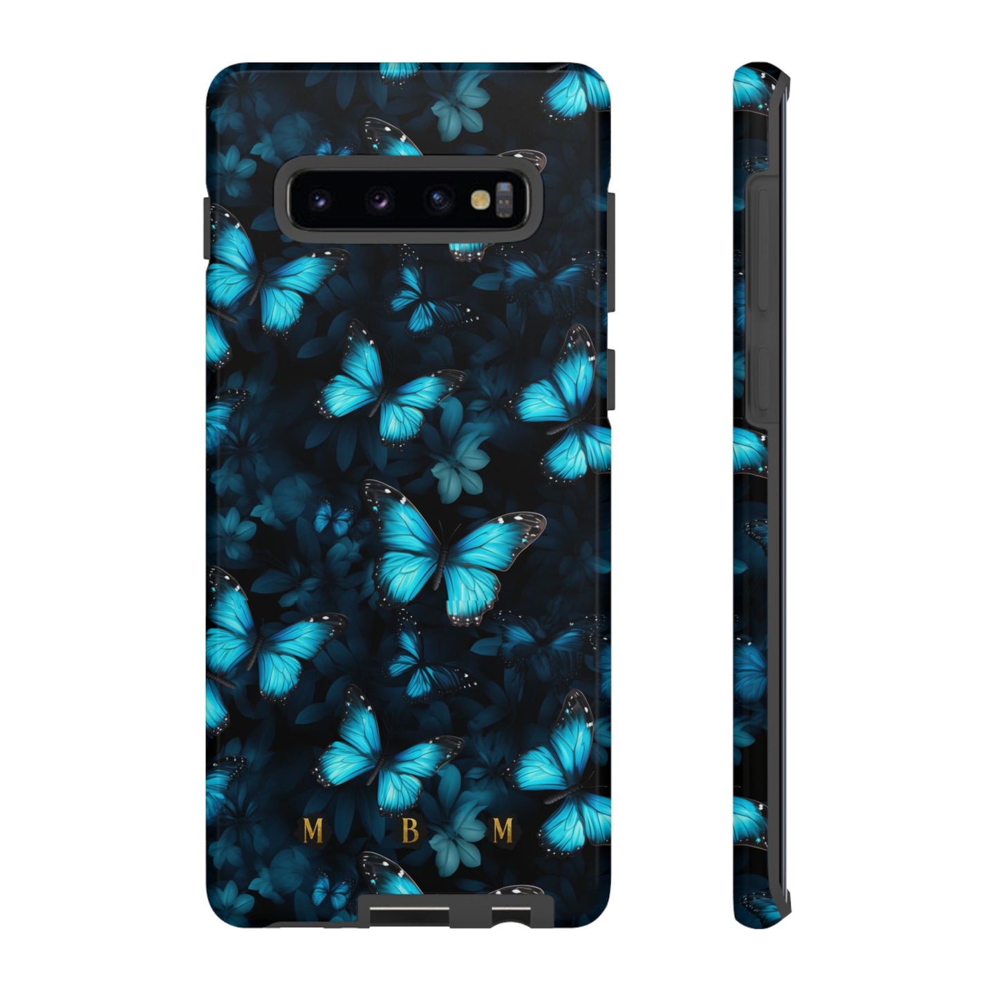 Blue Butterflies Samsung Galaxy S Tough Case